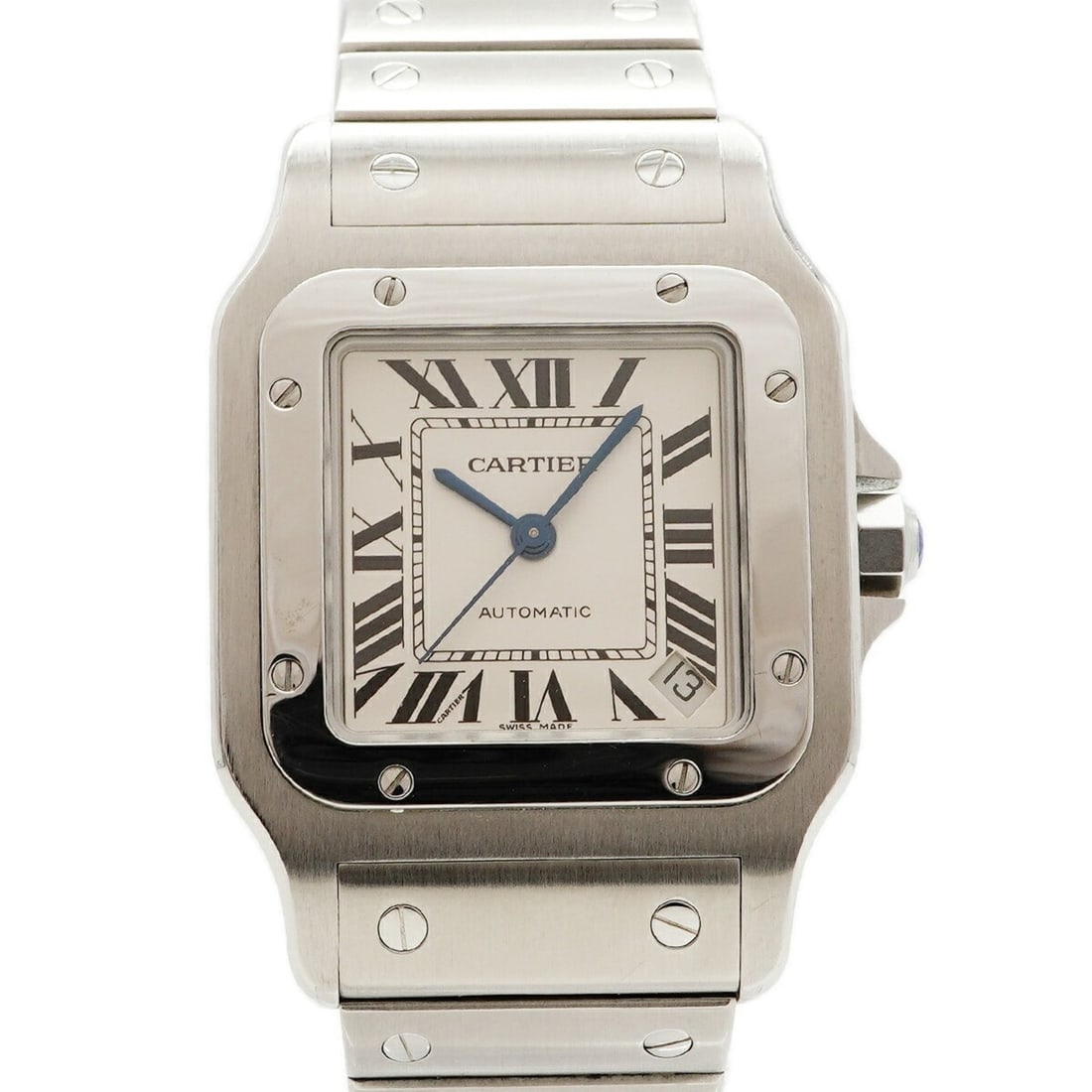 Cartier Santos Galbee XL W20098D6 Silver Dial Men's Watch (1 of 14)