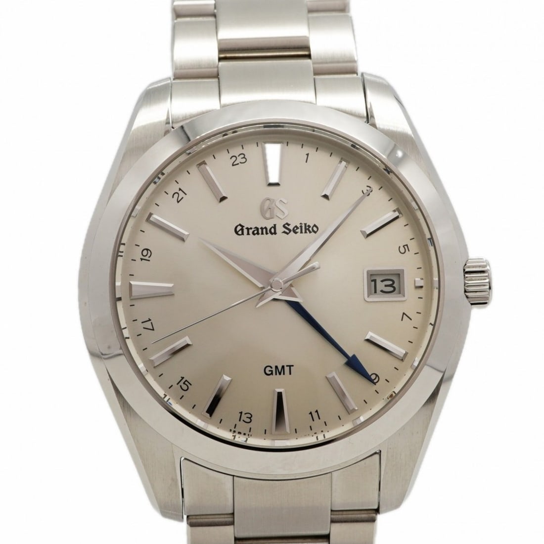 Seiko Grand Heritage Collection GMT SBGN011 9F86-0AF0 Silver Dial Men's Watch: --- Catalog ---Category: SizeWrist Size: 17cm / 6.69''Case Diameter: 40mm / 1.57''Category: DesignType: WristwatchGender: MenColor (Dial): SilverMaterial (Band): Stainless steelCategory: GeneralMPN: S