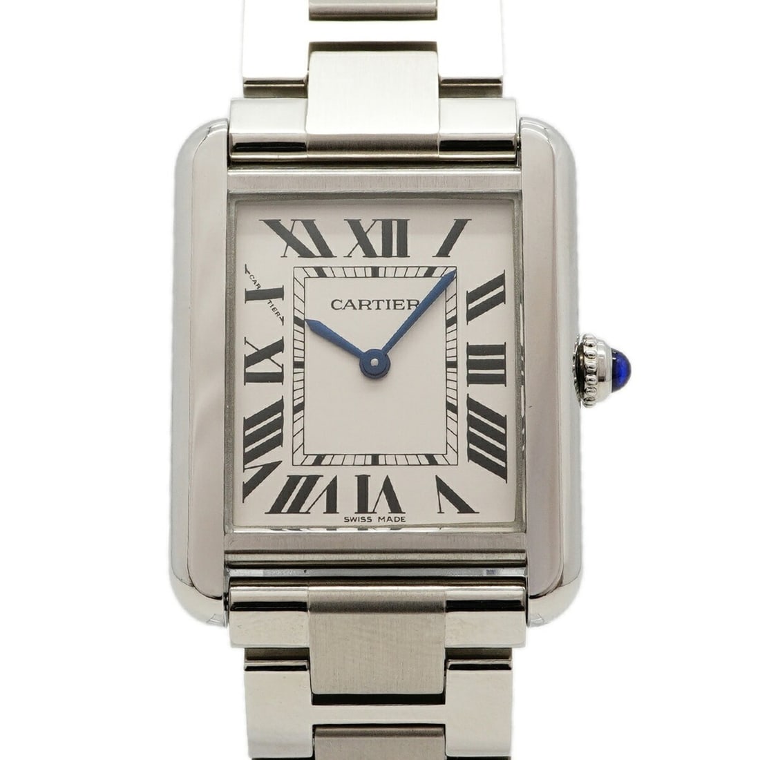 Cartier Tank Solo SM W5200013 Silver Dial Watch (Men's & Women's) (1 of 9)