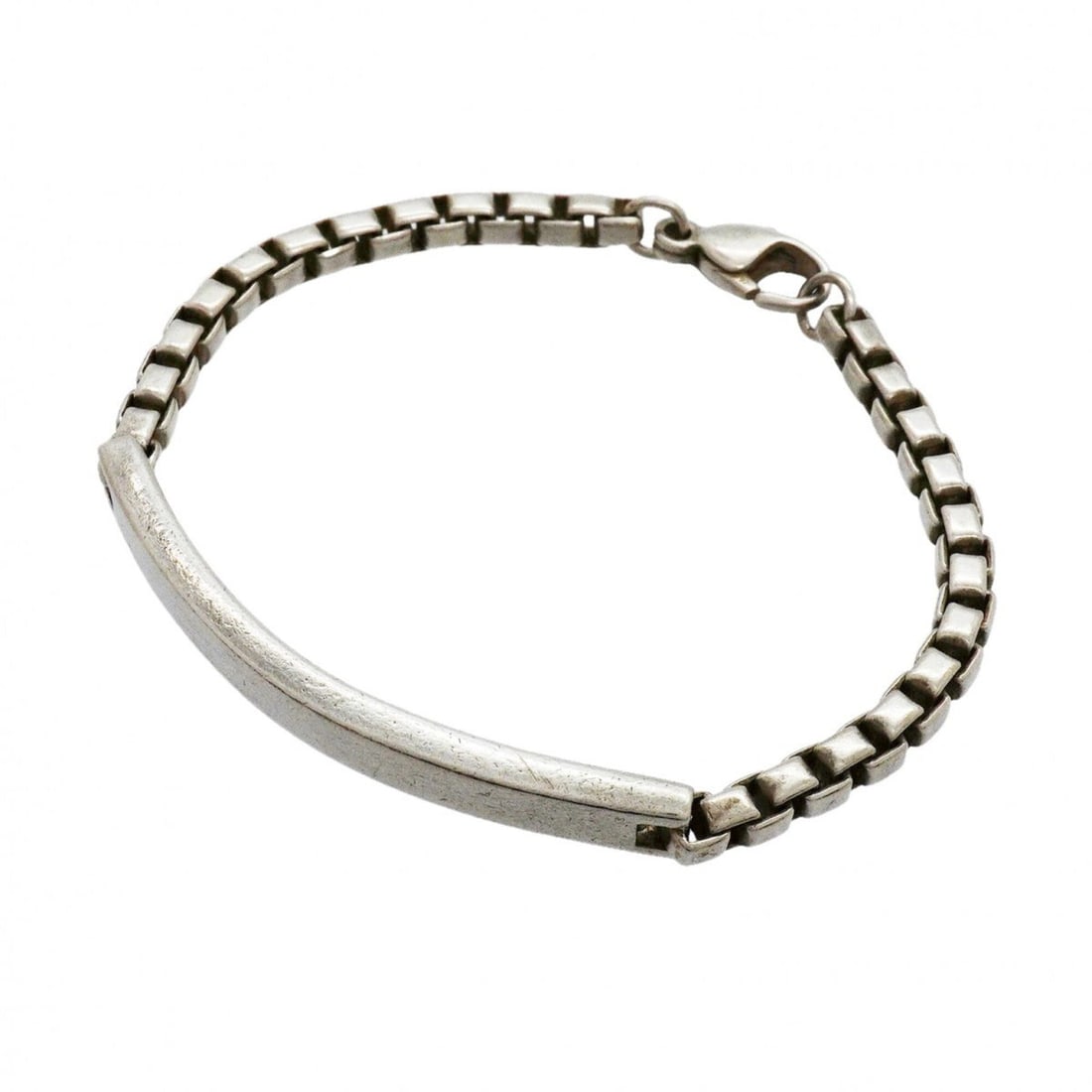 Tiffany & Co. Venetian Link Bracelet, Sterling Silver 925, for Men and Women: --- Catalog ---Category: SizeLength: 15.5cm / 6.1''Category: DesignType: Charm braceletGender: Men,WomenMaterial: Silver 925Category: GeneralBrand: Tiffany--- Item List ---Section: ConditionRanking: R