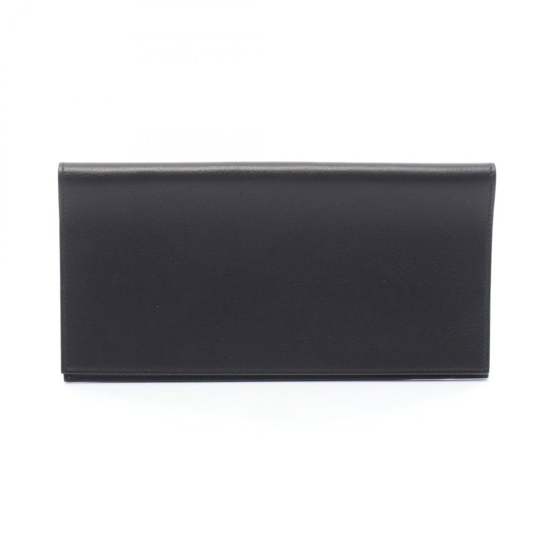 Hermes HERMES Billfold Wallet Evercalf Leather Women's Black: --- Catalog ---Category: SizeSize (HxWxD): 11cm x 22cm x 1cm / 4.33'' x 8.66'' x 0.39''Category: DesignType: Long bill wallet (bi-fold)Color: BlackGender: Women,MenMaterial: Evercalf leather Category: