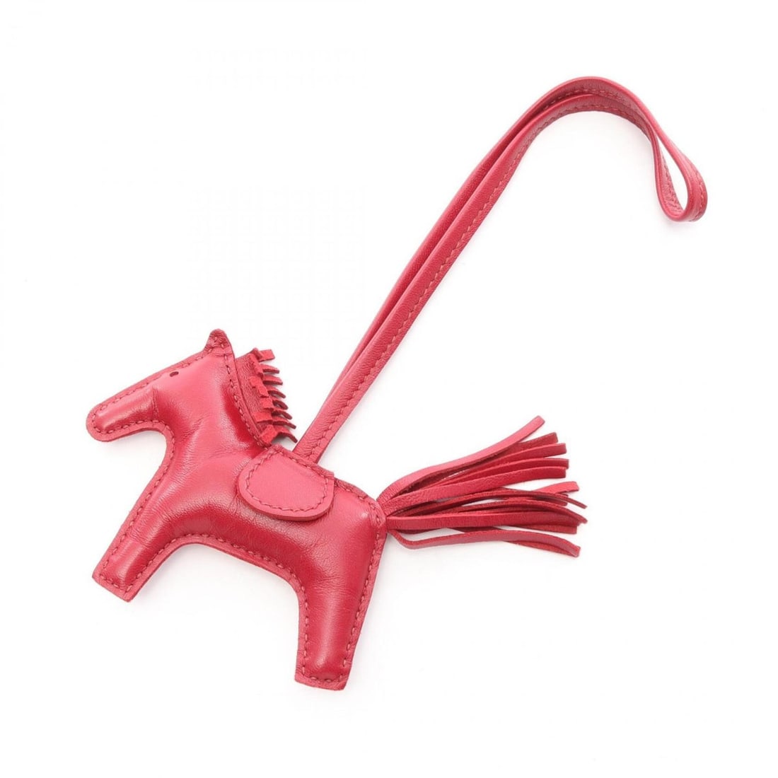 Hermes Rodeo PM Charm Accessory, Leather, Agneau Milo, Women's, Bordeaux: --- Catalog ---Category: DesignType: Handbag charmColor: BordeauxGender: WomenMaterial: Agneau MiloCategory: GeneralBrand: Hermes--- Item List ---Section: ConditionRanking: Rank AB Used - Traces of us
