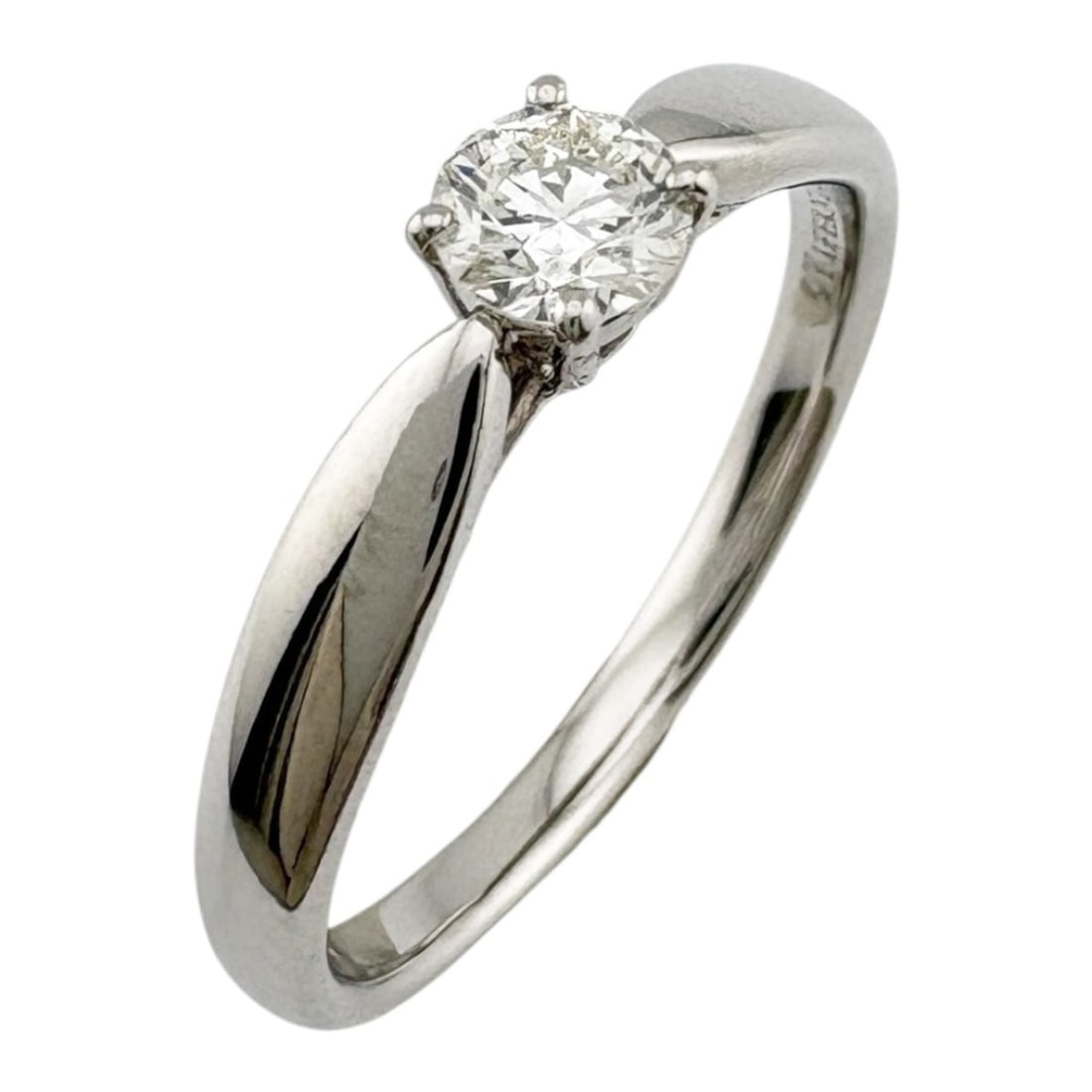 Tiffany & Co. Harmony Ring, 1 Pt950 Platinum, 0.24ct Diamond, Women's Ring. (1 of 9)