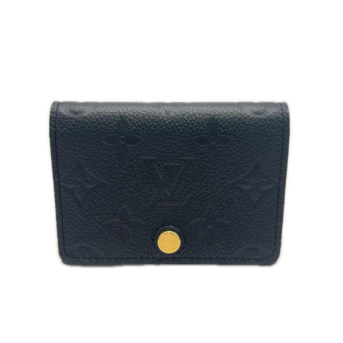 LOUIS VUITTON Monogram Empreinte Enveloppe Carte de Visite Noir M58456 Business Card Holder/Card: --- Catalog ---Category: DesignType: Business card caseColor: Black, Monogram, NoirGender: MenMaterial: Monogram Empreinte Category: GeneralMPN: M58456Brand: Louis VuittonCategory: Physical Properties