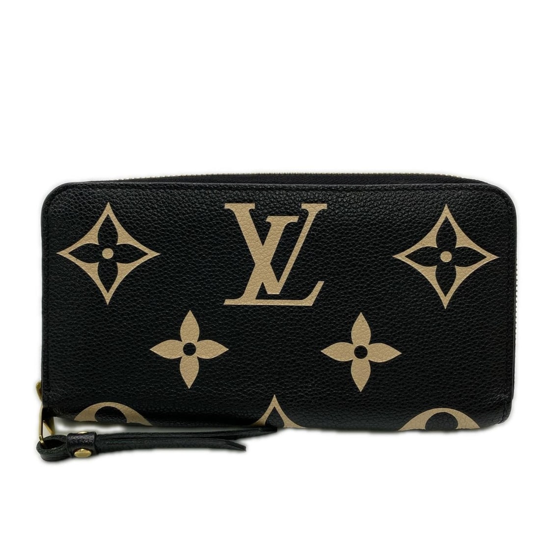 LOUIS VUITTON Monogram Empreinte Zippy Wallet Bicolor M80481 Long Black Grained Calf Leather Women's: --- Catalog ---Category: SizeSize (HxWxD): 10cm x 19.5cm x 2cm / 3.93'' x 7.67'' x 0.78''Category: DesignType: Long wallet (bi-fold)Color: Bicolor, Black, Galle, MonogramGender: WomenMaterial: Monogra