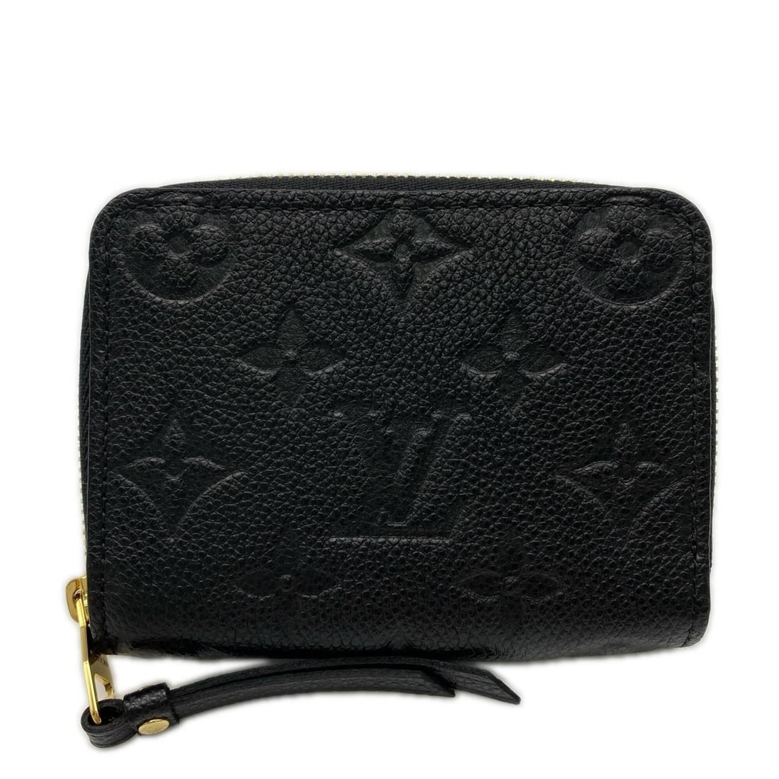 LOUIS VUITTON Monogram Empreinte Zippy Coin Purse Noir M60574 Wallet/Coin Case for Women (1 of 11)