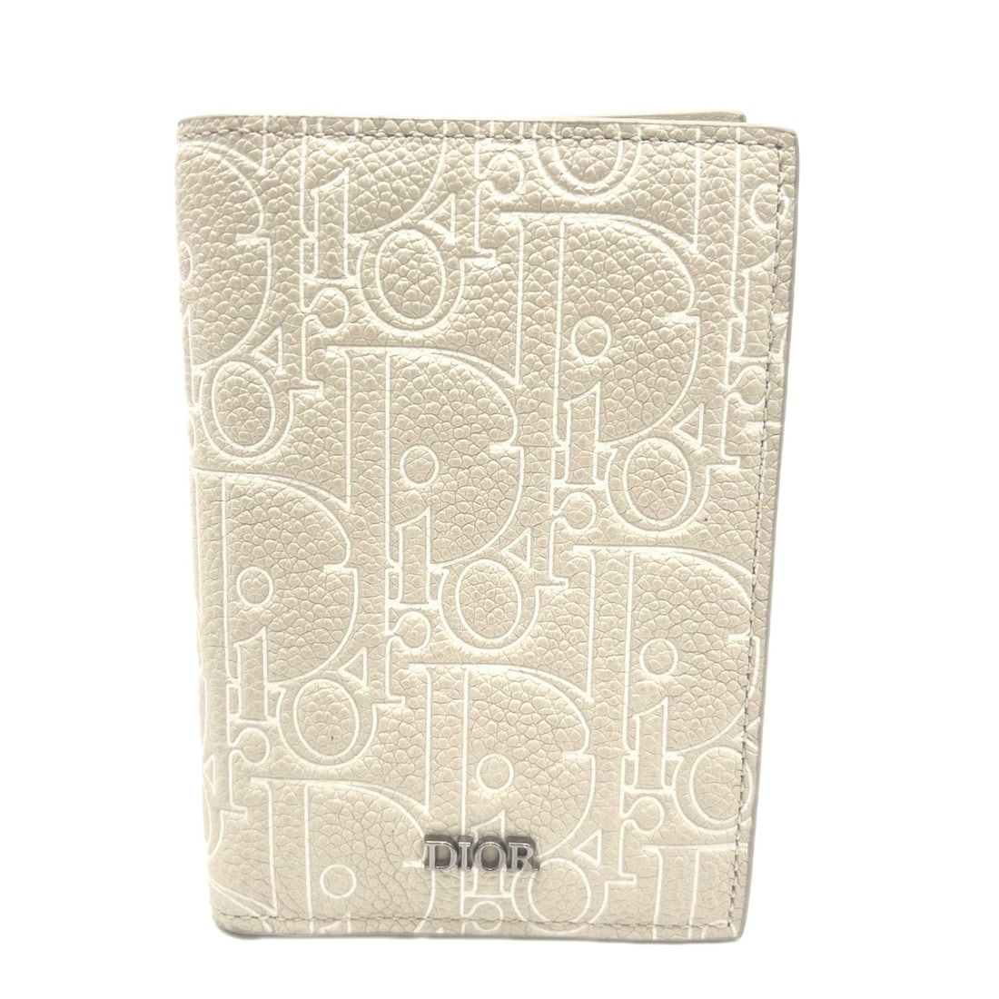 Christian Dior Gravity Bi-fold Card Holder 2ESCH207MLM Business Case/Card Case Cream Grained Calf: --- Catalog ---Category: DesignType: Business card caseColor: CreamGender: MenClosure: OpenCategory: GeneralBrand: Christian DiorCategory: Physical PropertiesSize (HxWxD): 8cm x 11cm x 1.5cm / 3.14'' 