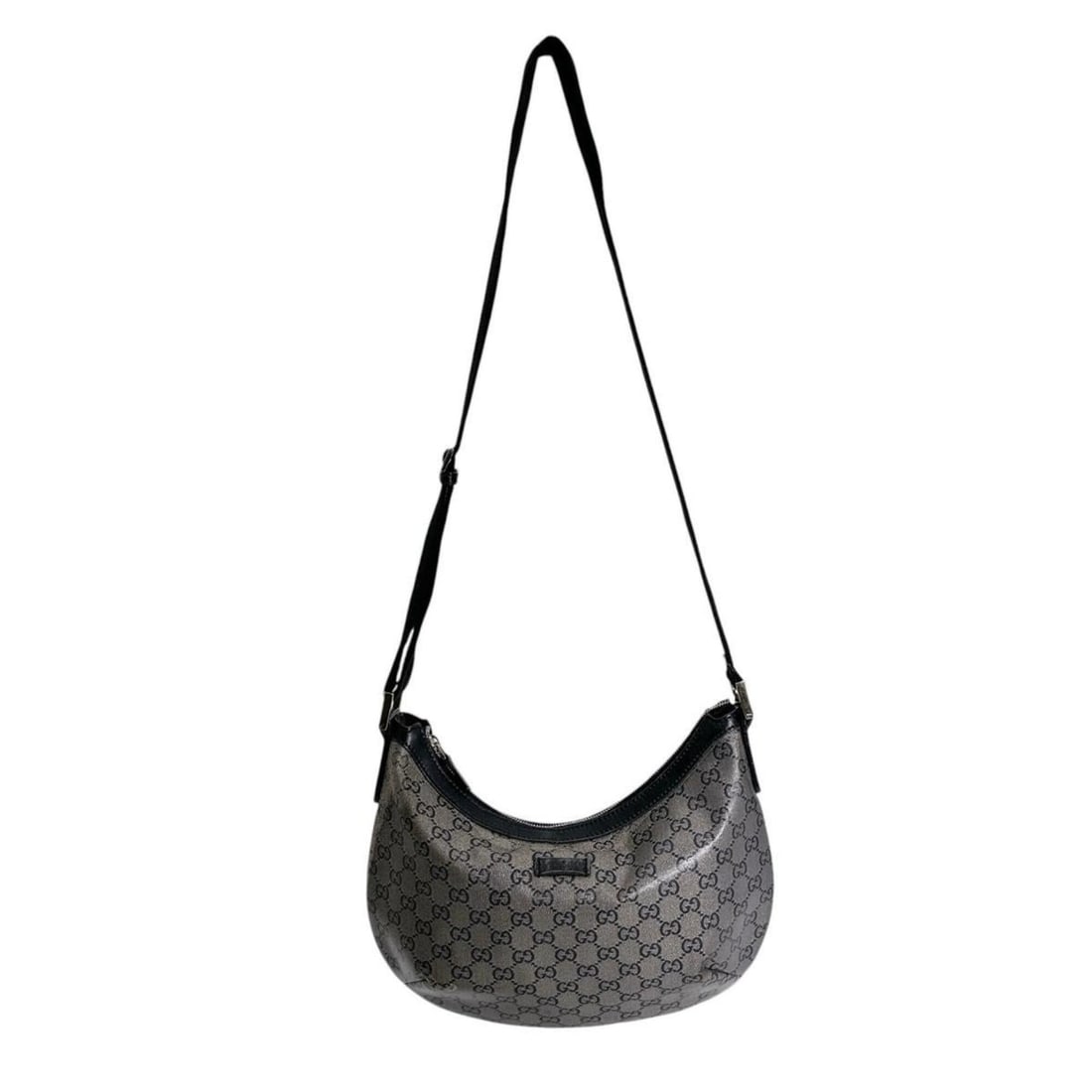 Gucci GUCCI Shoulder Bag, Coated Square GG Crystal Leather, 181092, Black Gold: --- Catalog ---Category: SizeSize (HxWxD): 25cm x 32cm x 12cm / 9.84'' x 12.59'' x 4.72''Category: DesignType: Shoulder bagColor: Black, Red color, WhiteGender: WomenMaterial: GG Crystal Category: Gen