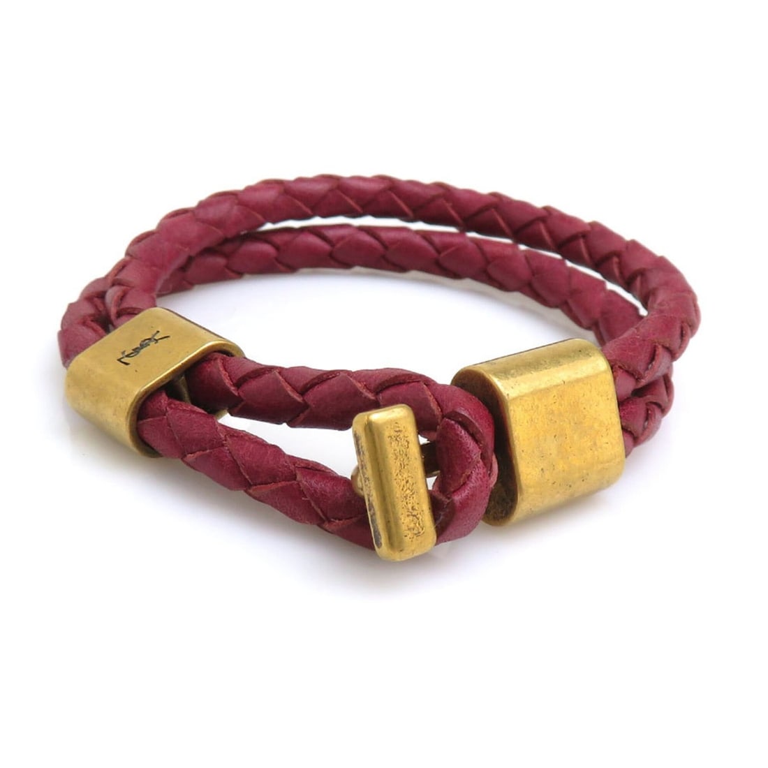 Saint Laurent SAINT LAURENT Bracelet, Leather, Wine Red, Women's, r11338a: --- Catalog ---Category: SizeLength: 16.5cm / 6.49''Category: DesignType: Charm braceletColor: Red color, WineGender: WomenMaterial: LeatherCategory: GeneralBrand: Saint Laurent--- Item List ---Sectio