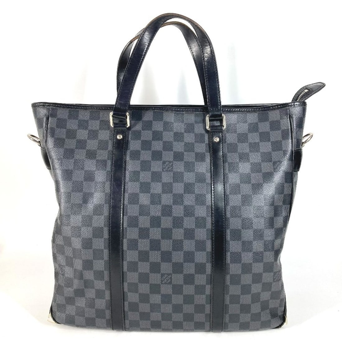 LOUIS VUITTON N51192 Damier Graphite Tadao Tote Bag, Vertical, Shoulder Canvas, Men's/Women's, Black: --- Catalog ---Category: SizeSize (HxWxD): 34cm x 37.5cm x 11cm / 13.38'' x 14.76'' x 4.33''Category: DesignType: Shoulder bag, Tote bagColor: Black, GalleGender: Men,WomenMaterial: Damier Graphite Ca
