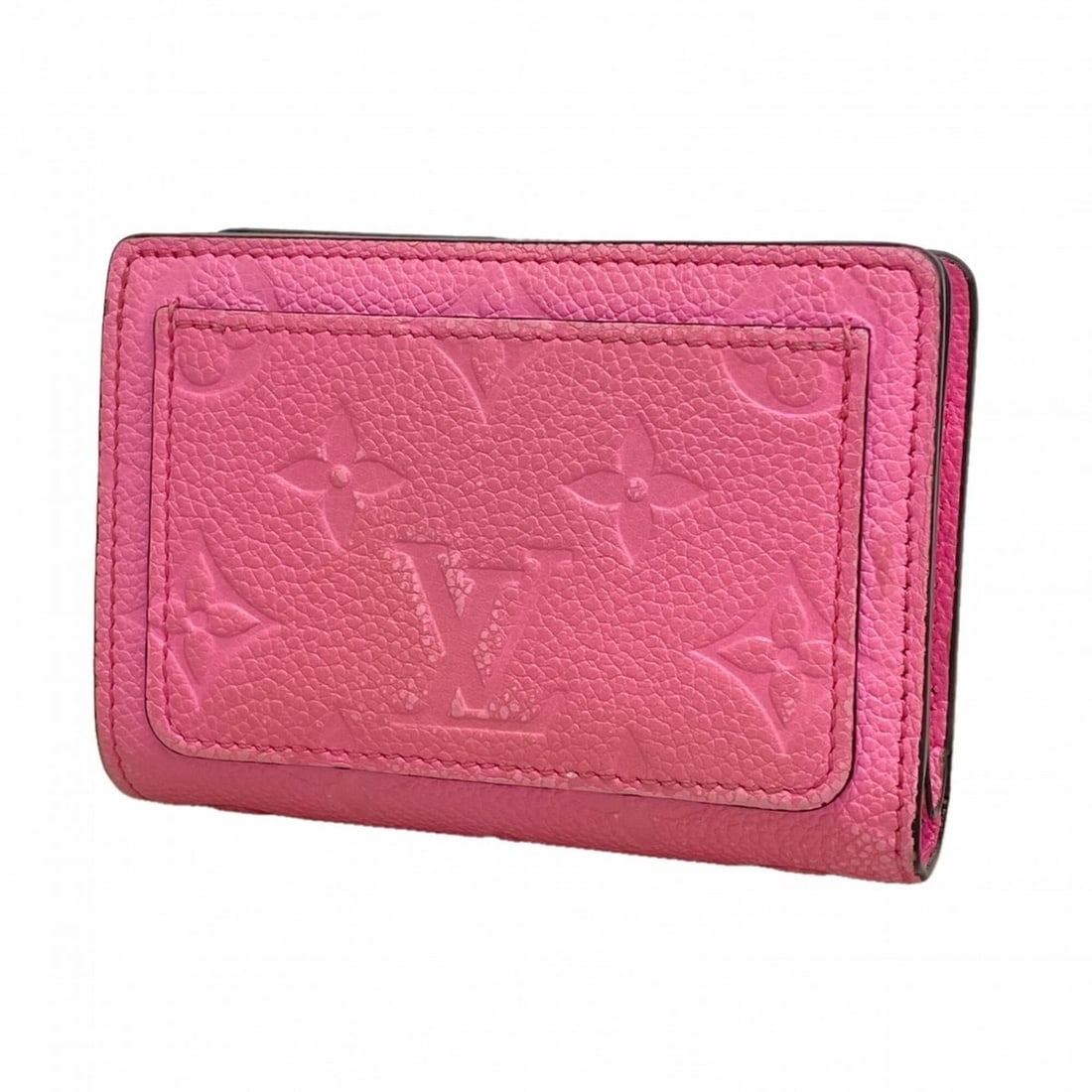 Louis Vuitton Monogram Empreinte Portefeuille Wallet M82514 Pink Women's: --- Catalog ---Category: SizeSize (HxWxD): 8cm x 11cm x 2.5cm / 3.14'' x 4.33'' x 0.98''Category: DesignType: Wallet (bi-fold)Color: PinkGender: WomenCategory: GeneralMPN: M82514Brand: Louis Vuitton--