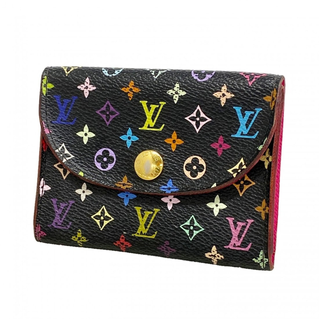 Louis Vuitton Business Card Holder/Card Case, Monogram Multicolor Enveloppe Carte de Visite M66561: --- Catalog ---Category: DesignType: Card caseColor: NoirGender: WomenCategory: GeneralMPN: M66561Brand: Louis VuittonCategory: Physical PropertiesSize (HxWxD): 8cm x 10.5cm x 1.5cm / 3.14'' x 4.13'' 