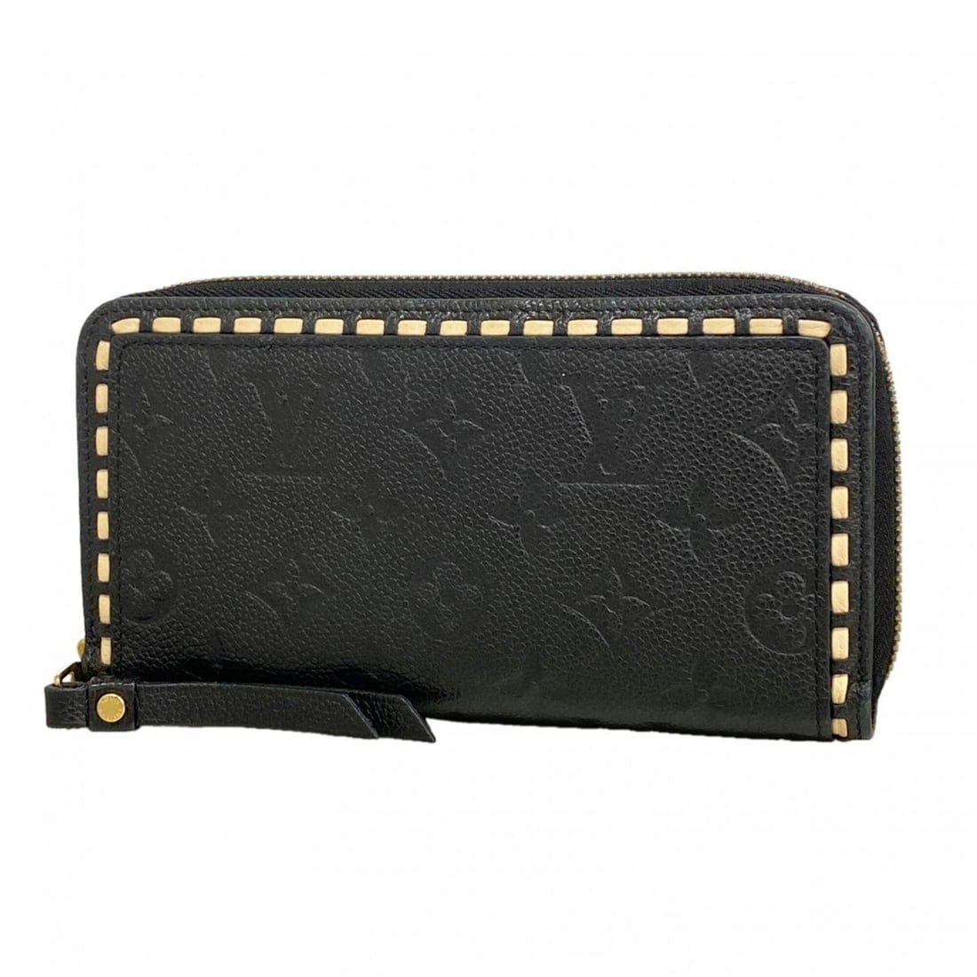 Louis Vuitton Monogram Empreinte Zippy Wallet M64805 Noir (Women's): --- Catalog ---Category: SizeSize (HxWxD): 10.5cm x 19.5cm x 3cm / 4.13'' x 7.67'' x 1.18''Category: DesignType: Long wallet (bi-fold)Color: NoirGender: WomenCategory: GeneralMPN: M64805Brand: Louis V
