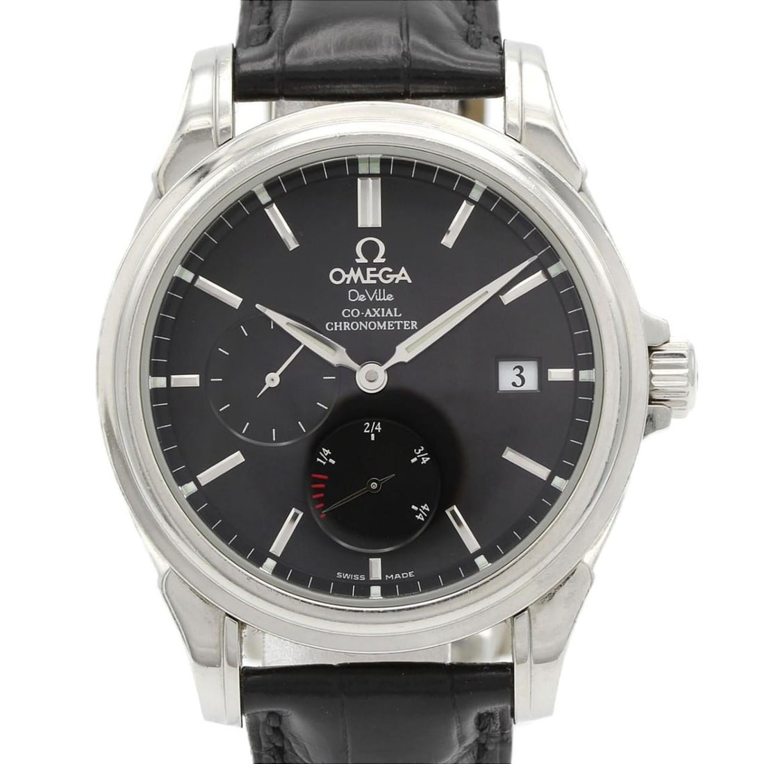 Omega De Ville Co-Axial Power Reserve 4832.51.31 Stainless Steel Automatic Watch: --- Catalog ---Category: SizeCase Diameter: 38mm / 1.5''Category: DesignType: WristwatchColor (Dial): BlackMaterial (Case): Stainless steelCategory: GeneralMPN: 4832.51.31Brand: OmegaCategory: Movemen