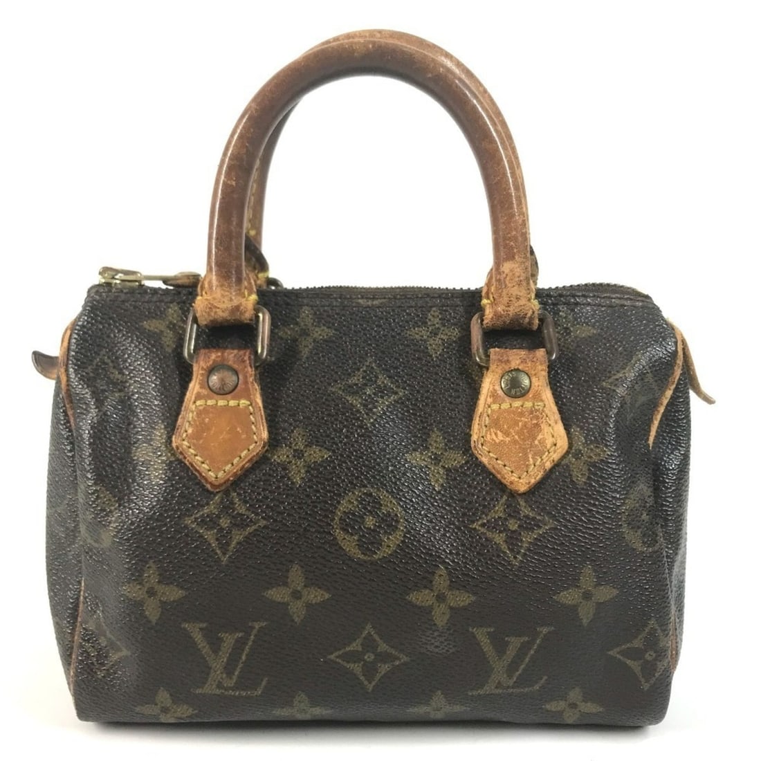 LOUIS VUITTON M41534 Monogram Mini Speedy Bag Boston Handbag Pouch Canvas Men's Women's Brown: --- Catalog ---Category: SizeSize (HxWxD): 11.5cm x 17.5cm x 8cm / 4.52'' x 6.88'' x 3.14''Category: DesignType: Handbag, PouchColor: Brown, Galle, MonogramGender: Men,WomenMaterial: Canvas Category: