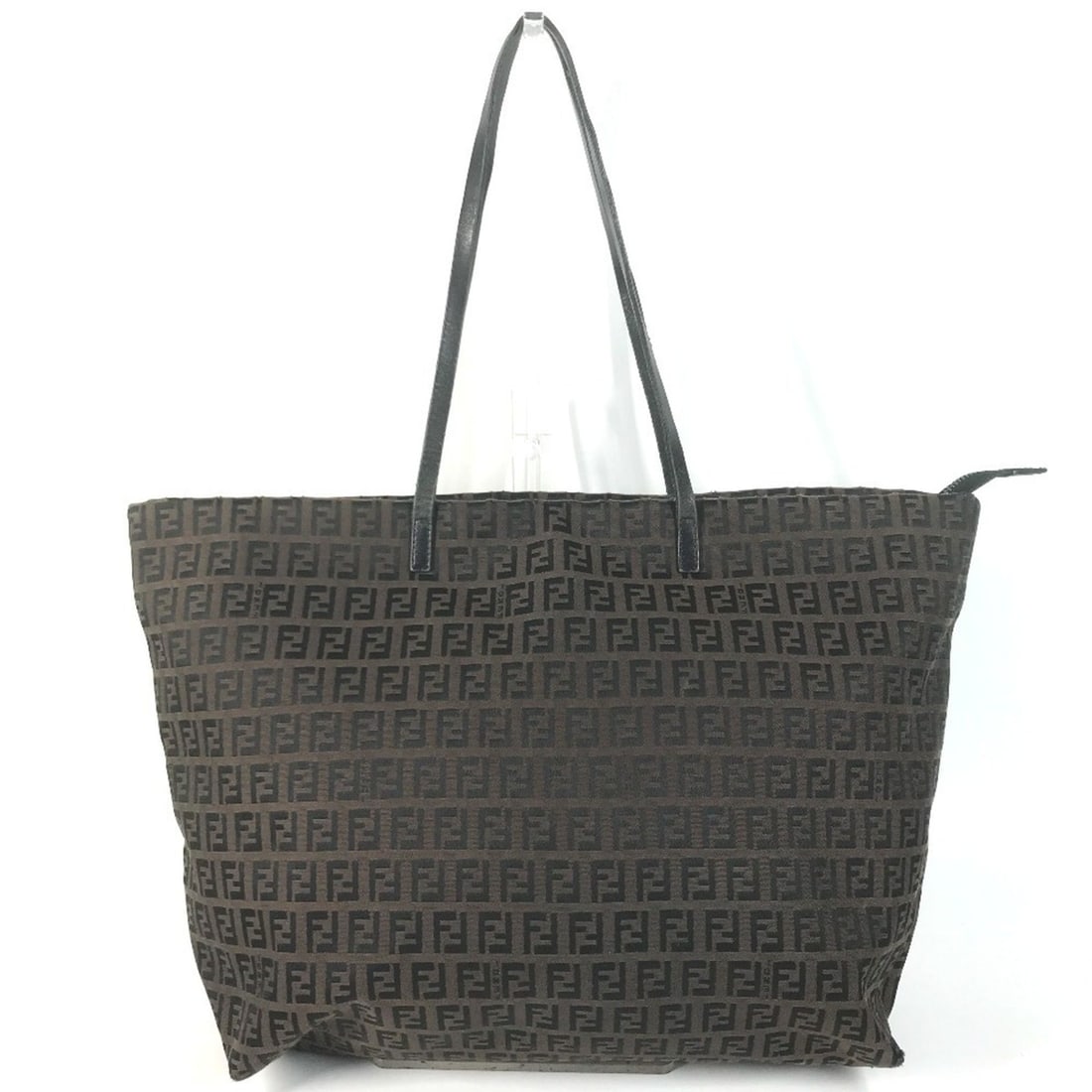 FENDI 8BH025 Vintage Zucchino Logo Bag Tote Shoulder Leather Canvas Men's Women's Brown: --- Catalog ---Category: SizeSize (HxWxD): 28cm x 31.5cm x 12cm / 11.02'' x 12.4'' x 4.72''Category: DesignType: Shoulder bag, Tote bagColor: BrownGender: Men,WomenMaterial: Leather , Canvas