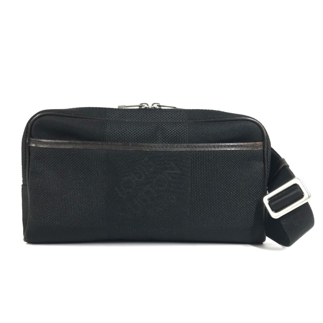 LOUIS VUITTON M93620 Damier Geant Acrobat Belt Bag, Crossbody Body Canvas, Black. Suitable for men: --- Catalog ---Category: SizeSize (HxWxD): 15cm x 27cm / 5.9'' x 10.62''Category: DesignType: Shoulder bag, Sling bagColor: Black, GalleGender: Men,WomenMaterial: Damier Geant Category: GeneralMPN: M9
