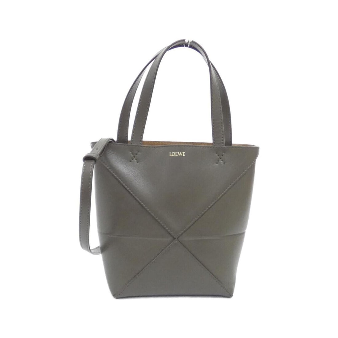 Loewe Puzzle Fold Mini Tote A657V25X01 Handbag (1 of 9)