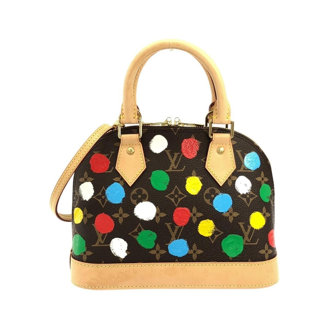 Louis Vuitton Monogram (LV X YK) Alma BB M46431 Handbag: --- Catalog ---Category: SizeSize (HxWxD): 18cm x 24cm x 11.5cm / 7.08'' x 9.44'' x 4.52''Category: DesignType: HandbagColor: MarronGender: Women,MenMaterial: Coated canvas Category: GeneralBrand: