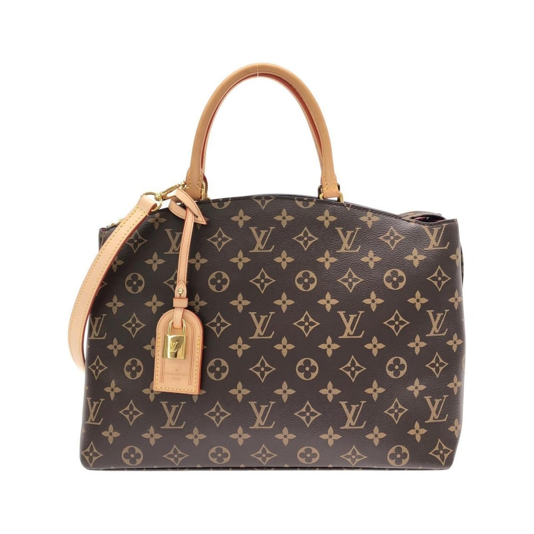 Louis Vuitton Monogram Grand Palais MM M45898 Handbag: --- Catalog ---Category: SizeSize (HxWxD): 26cm x 34.5cm x 15.5cm / 10.23'' x 13.58'' x 6.1''Category: DesignType: HandbagColor: MarronGender: WomenMaterial: Coated canvas Hardware Color: