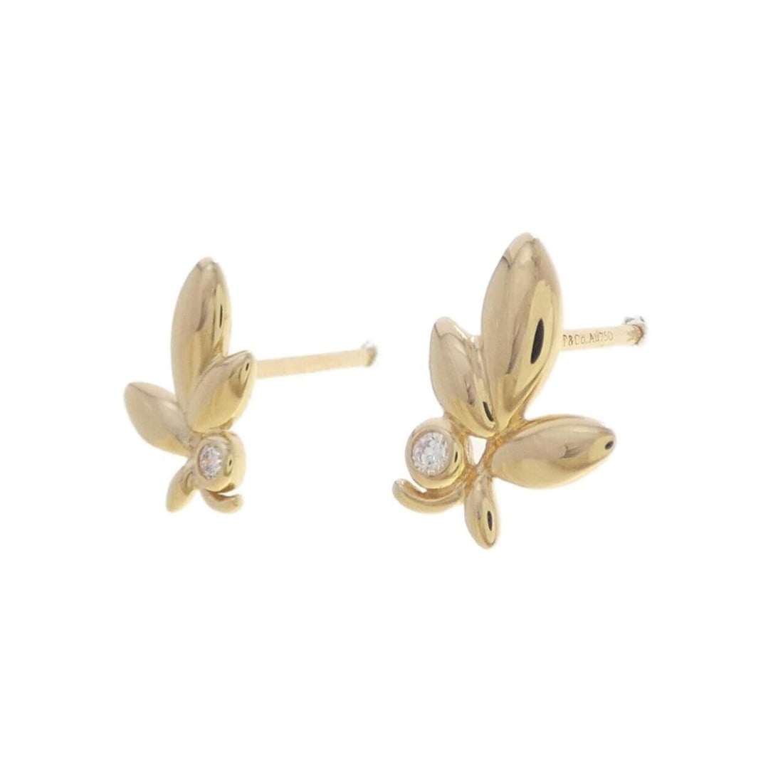 Tiffany Olive Leaf Earrings - 2