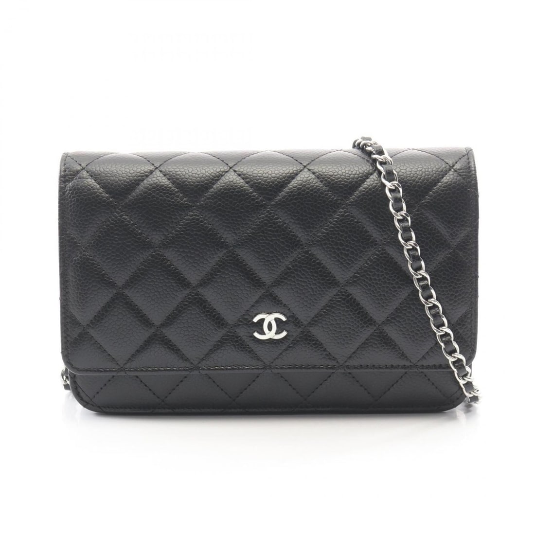Chanel Matelassé Shoulder Bag/Handbag, Caviar Leather (Grained Calfskin), Women's, Black, AP0250: --- Catalog ---Category: SizeSize (HxWxD): 12cm x 19cm x 3.5cm / 4.72'' x 7.48'' x 1.37''Category: DesignType: Handbag, Shoulder bagColor: BlackGender: WomenMaterial: Grained Calfskin Category: Genera