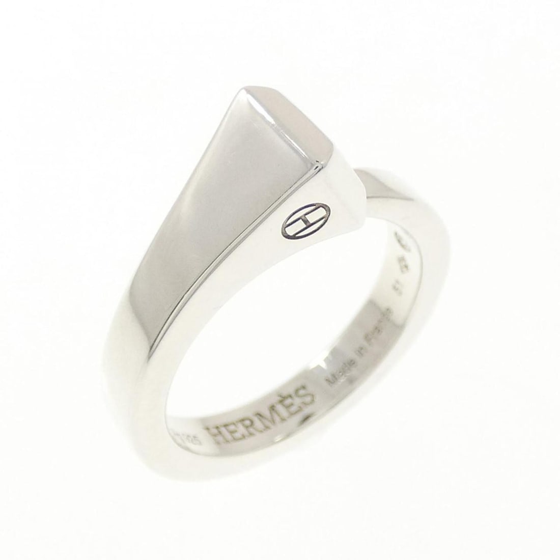 Hermes Hermès Clou de Forge Ring: --- Catalog ---Category: SizeJP Size: 11US Size: 6Category: DesignColor: SilverGender: WomenMaterial: Silver 925Category: GeneralBrand: Hermes--- Item List ---Section: ConditionRanking: Rank A Used - 