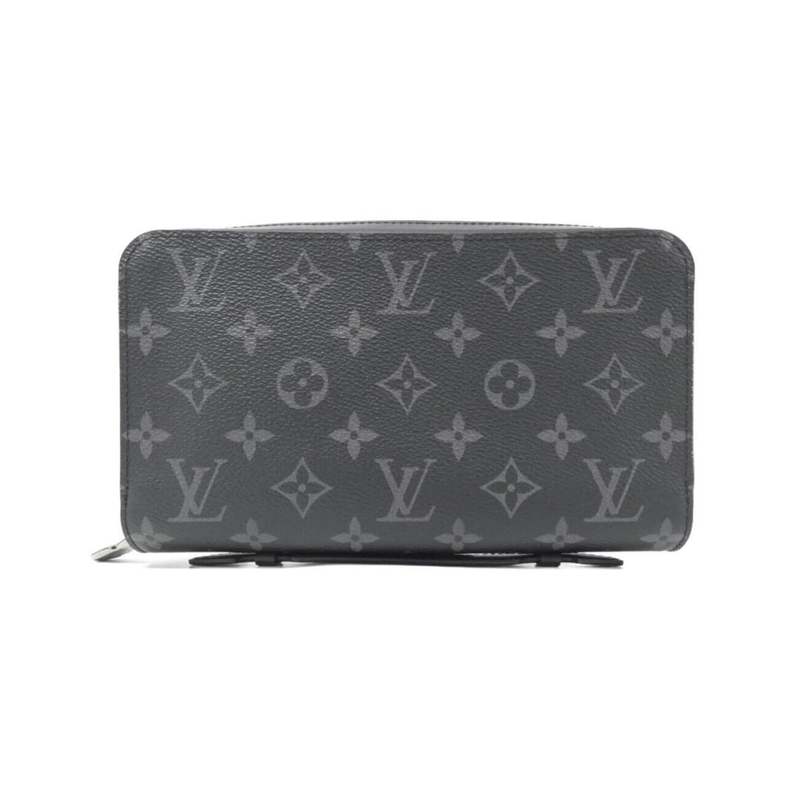 Louis Vuitton Monogram Eclipse Zippy XL M61698 Wallet: --- Catalog ---Category: SizeSize (HxWxD): 13cm x 22cm x 4cm / 5.11'' x 8.66'' x 1.57''Category: DesignType: Long wallet (bi-fold)Color: BlackGender: MenMaterial: Coated canvas Category: GeneralMPN: