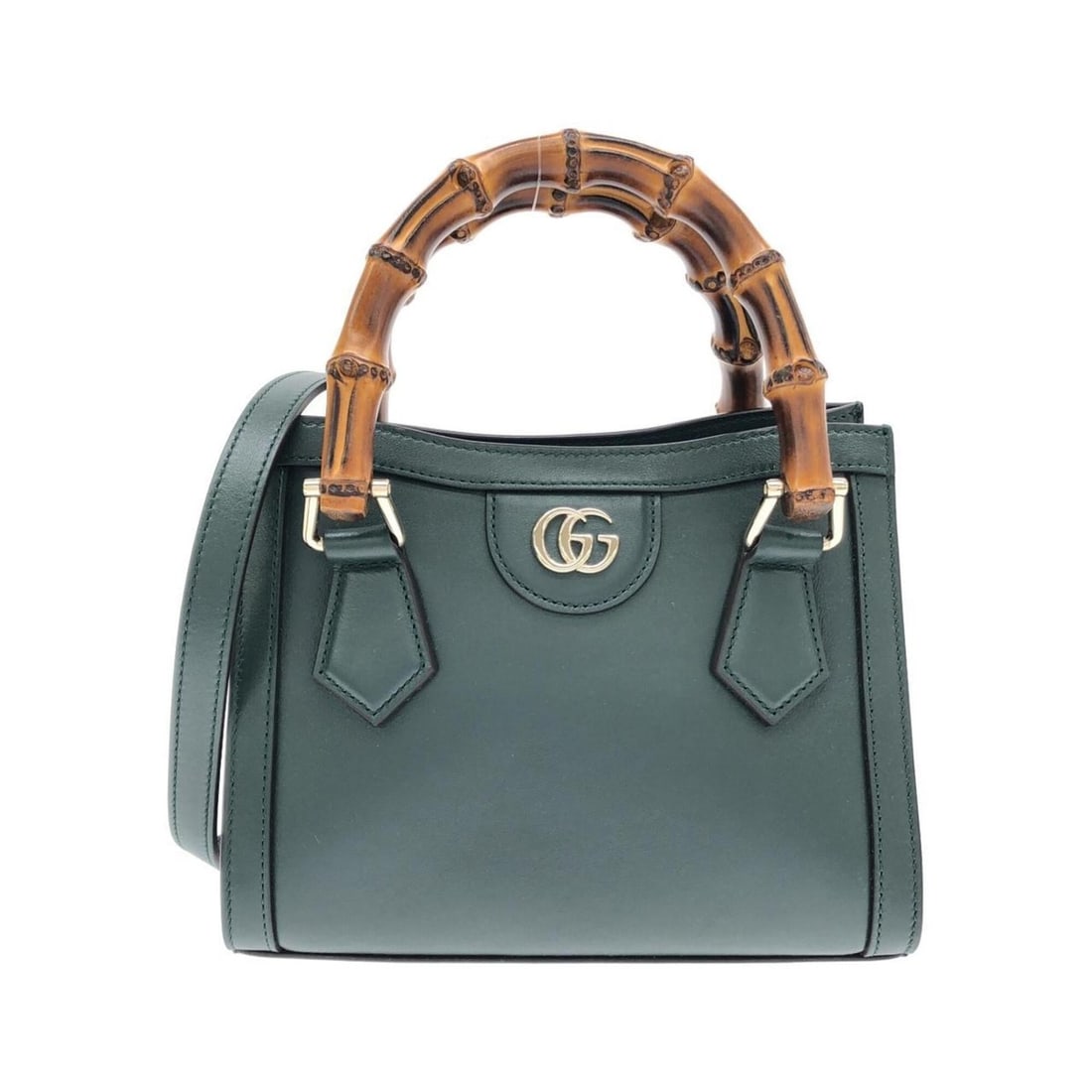 Gucci DIANA 832936 AAEDB Handbag: --- Catalog ---Category: SizeSize (HxWxD): 16cm x 20cm x 7.5cm / 6.29'' x 7.87'' x 2.95''Category: DesignType: HandbagColor: GreenGender: Women,MenMaterial: Leather Category: GeneralMPN: 832936