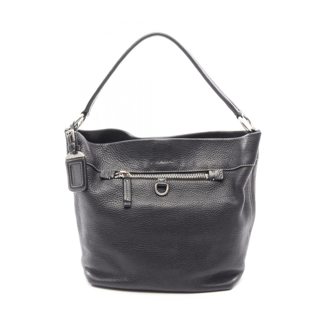Prada PRADA Shoulder Bag Handbag Leather Women's Black: --- Catalog ---Category: SizeSize (HxWxD): 28cm x 23cm x 12cm / 11.02'' x 9.05'' x 4.72''Category: DesignType: Handbag, Shoulder bagColor: BlackGender: WomenMaterial: Leather Category: GeneralBrand: P