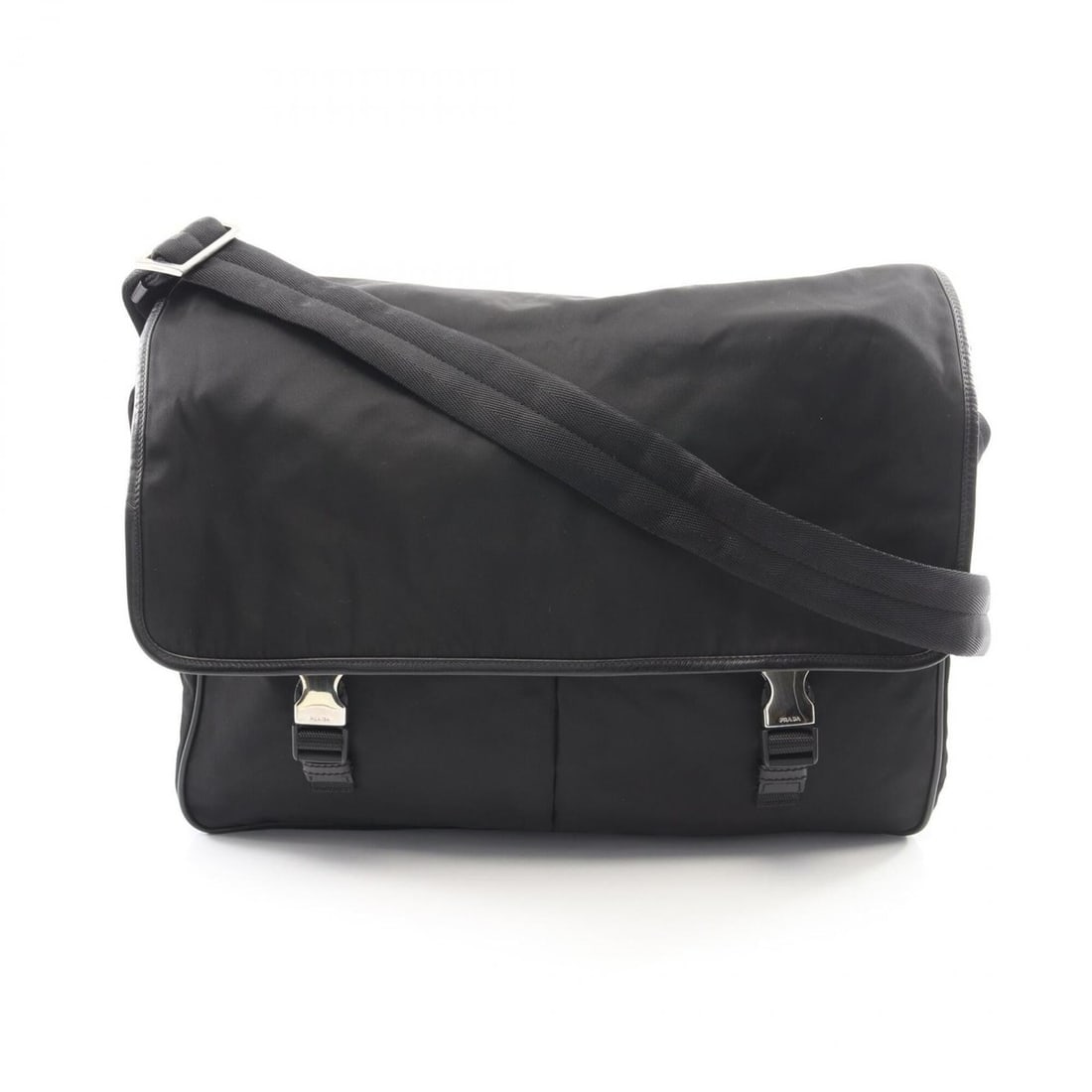 Prada PRADA Shoulder Bag Handbag Nylon Men's Black: --- Catalog ---Category: SizeSize (HxWxD): 30cm x 40cm x 10cm / 11.81'' x 15.74'' x 3.93''Category: DesignType: Handbag, Shoulder bagColor: BlackGender: MenMaterial: Nylon Category: GeneralBrand: Prad