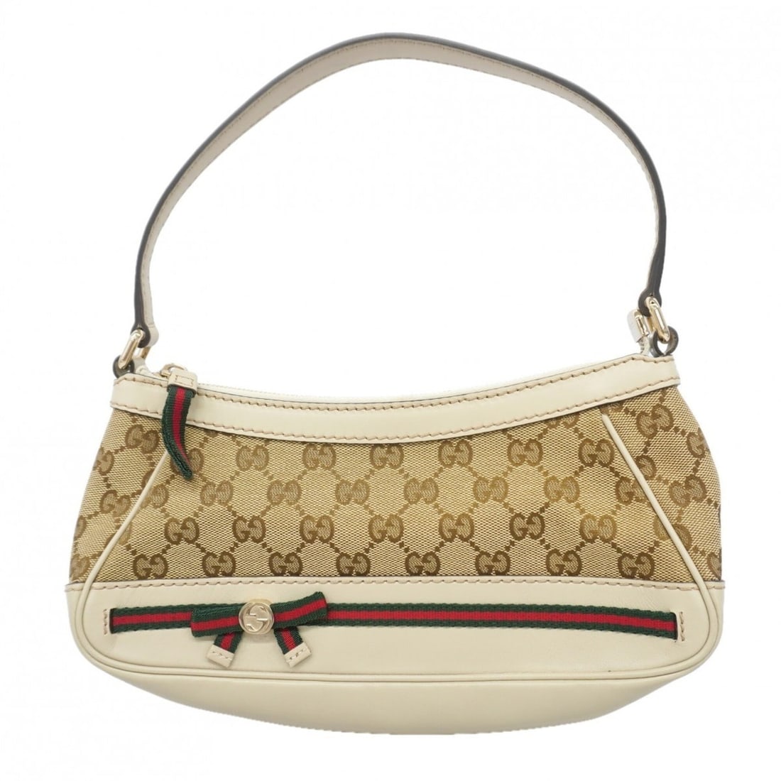 Gucci handbag, GG canvas, Sherry line, 269893, beige, women's.: --- Catalog ---Category: SizeSize (HxWxD): 12cm x 26.5cm x 8cm / 4.72'' x 10.43'' x 3.14''Category: DesignType: HandbagColor: BeigeGender: WomenMaterial: Canvas Hardware Color: SilverCategory: General