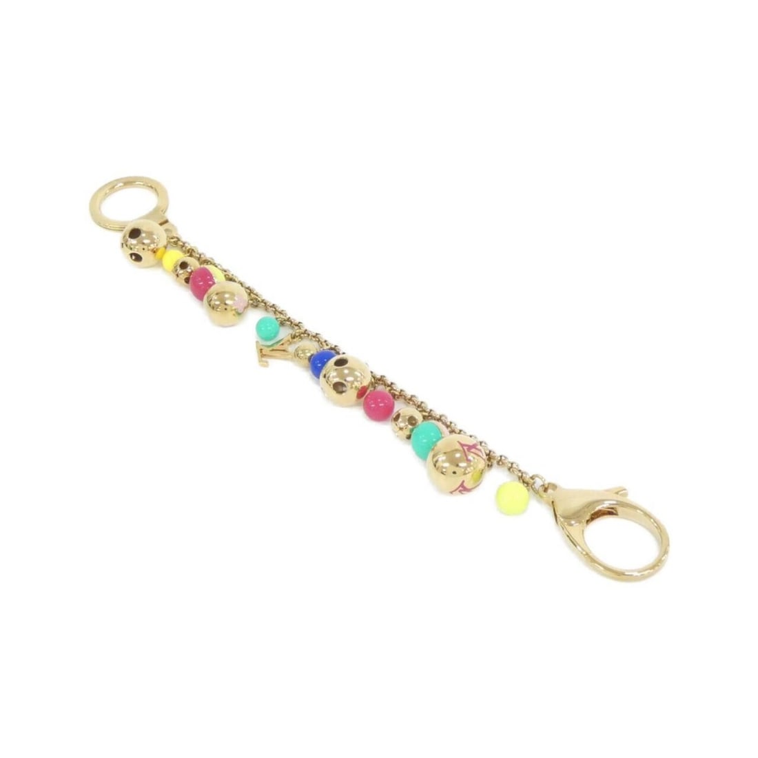 Louis Vuitton Porte Clés Chaine Grelot M62226 Accessory Bag Charm: --- Catalog ---Category: DesignType: Handbag charmColor: Fuchsia, GoldGender: Men,WomenCategory: GeneralMPN: M62226Brand: Louis Vuitton--- Item List ---Section: ConditionRanking: Rank A Used - A few