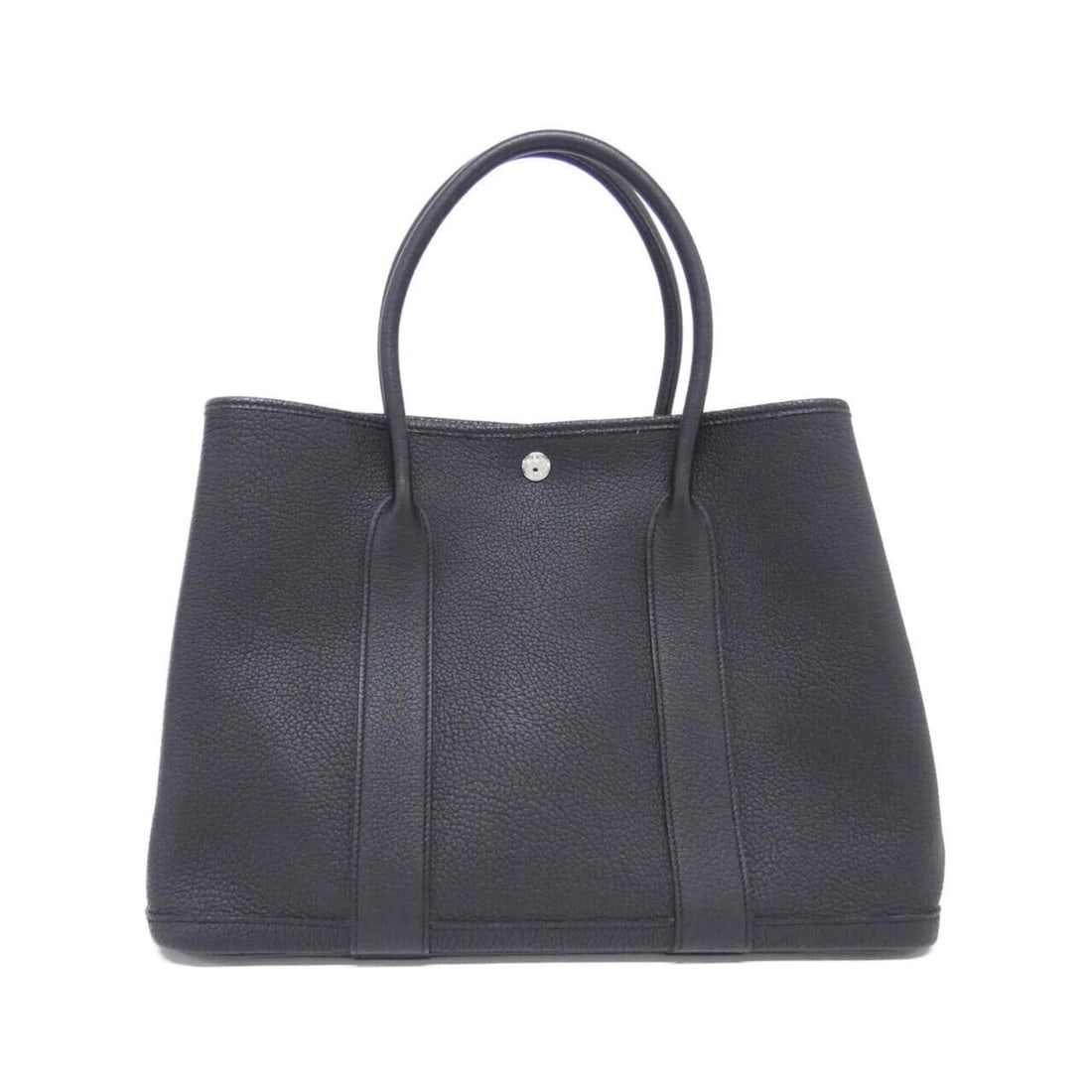 Hermes Garden Party 36cm 051559CK Handbag: --- Catalog ---Category: SizeSize (HxWxD): 26cm x 36cm x 18cm / 10.23'' x 14.17'' x 7.08''Category: DesignType: HandbagColor: BlackGender: WomenMaterial: Negonda leather Hardware Color: