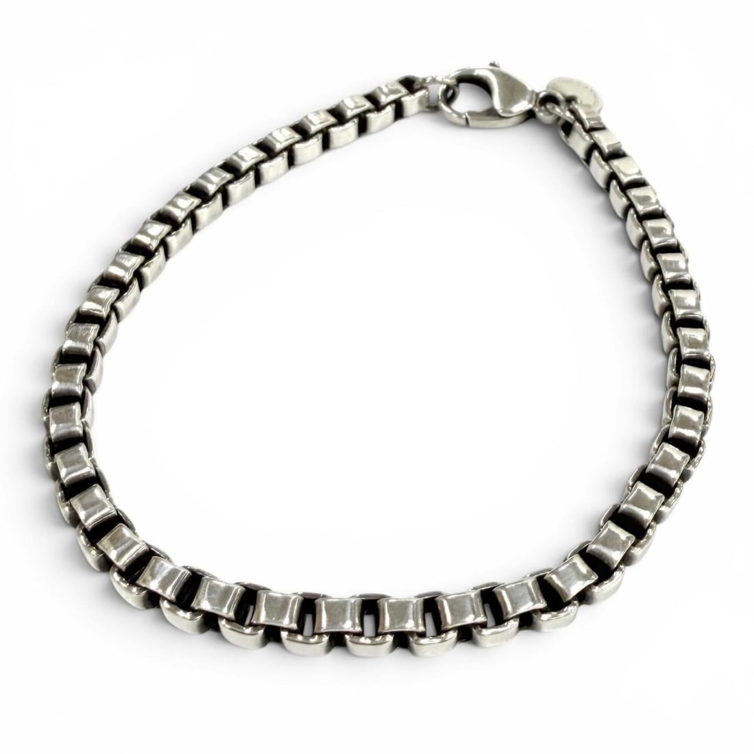 TIFFANY&Co. Tiffany Venetian 925 Bracelet, Silver, Weight 14.71g, Women's/Men's Accessory (1 of 10)