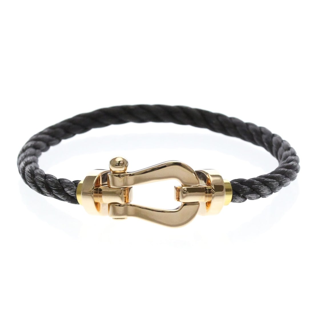 Fred Force 10 Bracelet, Large Size Pink Gold (18K) No Stone Charm Bracelet Pink Gold (1 of 15)