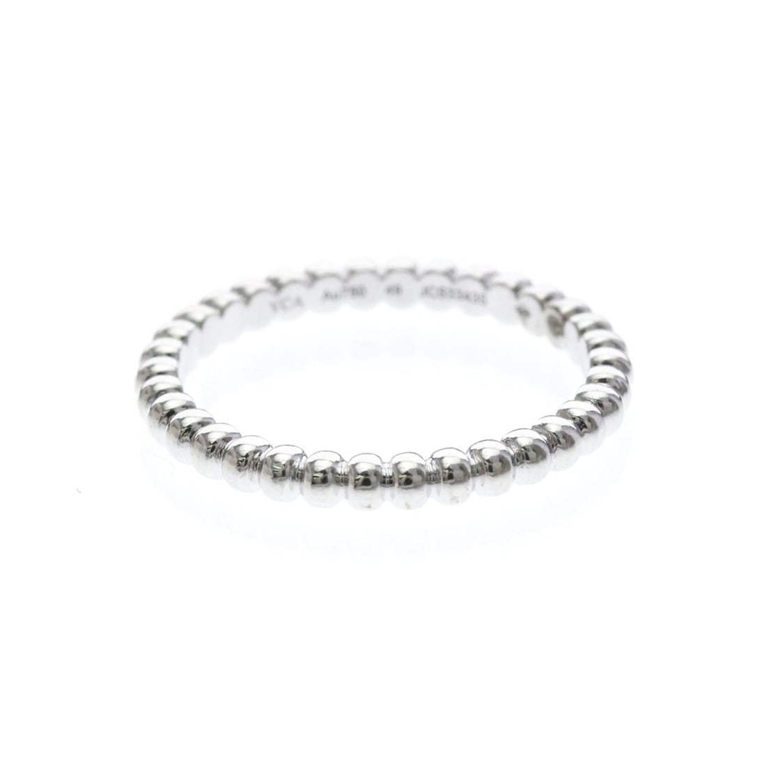 Van Cleef & Arpels Perlee Ring Mini Model WG Condition Rank A Weight 2.2g: --- Catalog ---Category: Category: SizeWeight: 2.2g / 0.07oz.Category: GeneralBrand: Van Cleef & Arpels--- Item List ---Section: ShippingTotal Weight: 260g / 9.17oz.Section: ConditionRanking: Rank A U