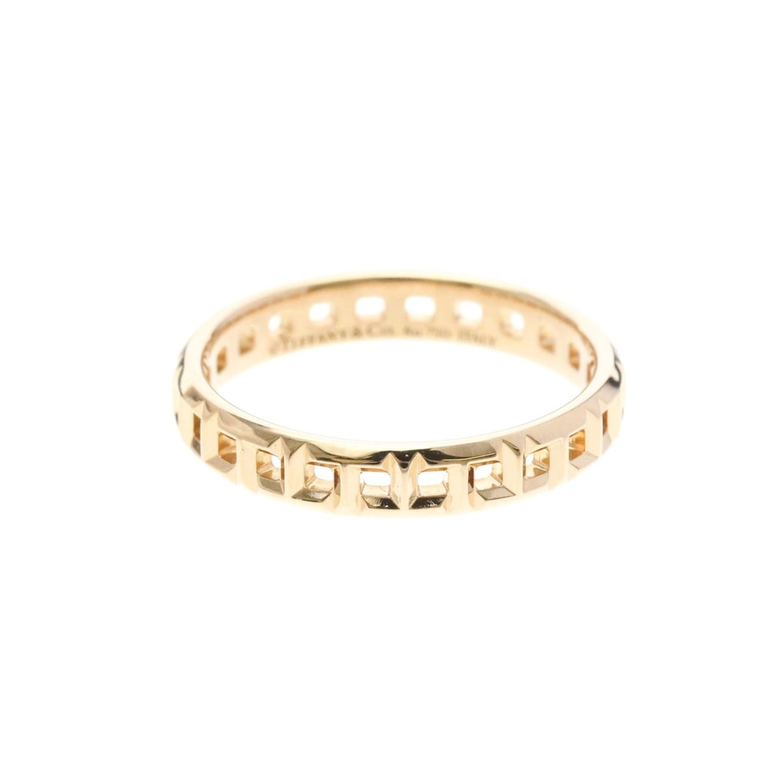 Tiffany T True Narrow Ring Pink Gold (18K) Fashion No Stone Band Ring Pink Gold: --- Catalog ---Category: SizeWidth: 3.6mm / 0.14''Weight: 3g / 0.1oz.JP Size: 12.5US Size: 6-6.5Category: DesignType: Band ringColor: Pink goldMetal: GoldStone: No StoneStyle: FashionGender: Men,Women