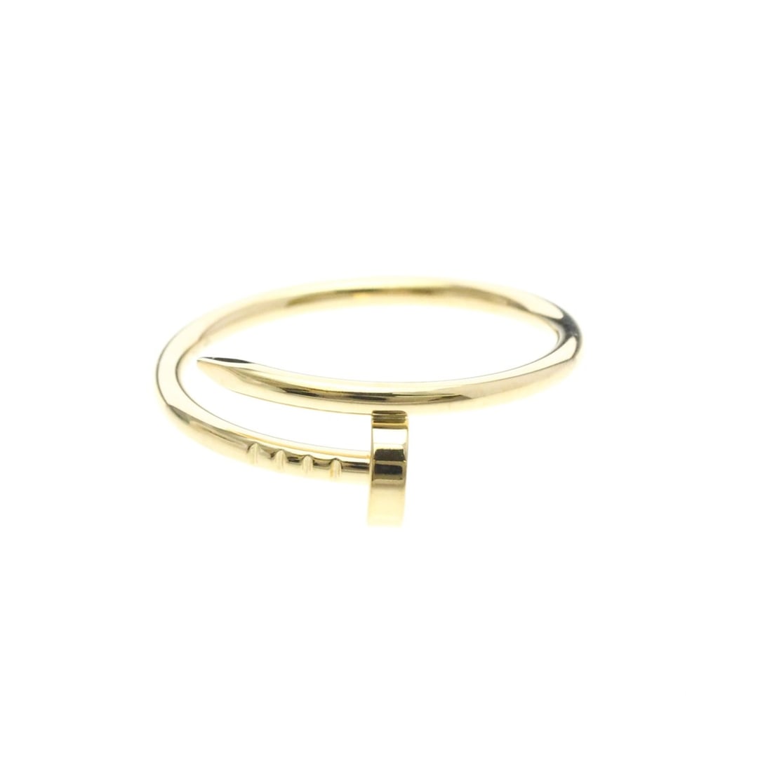 Cartier Juste Un Clou Ring Yellow Gold (18K) Fashion No Stone Band Ring Gold (1 of 11)