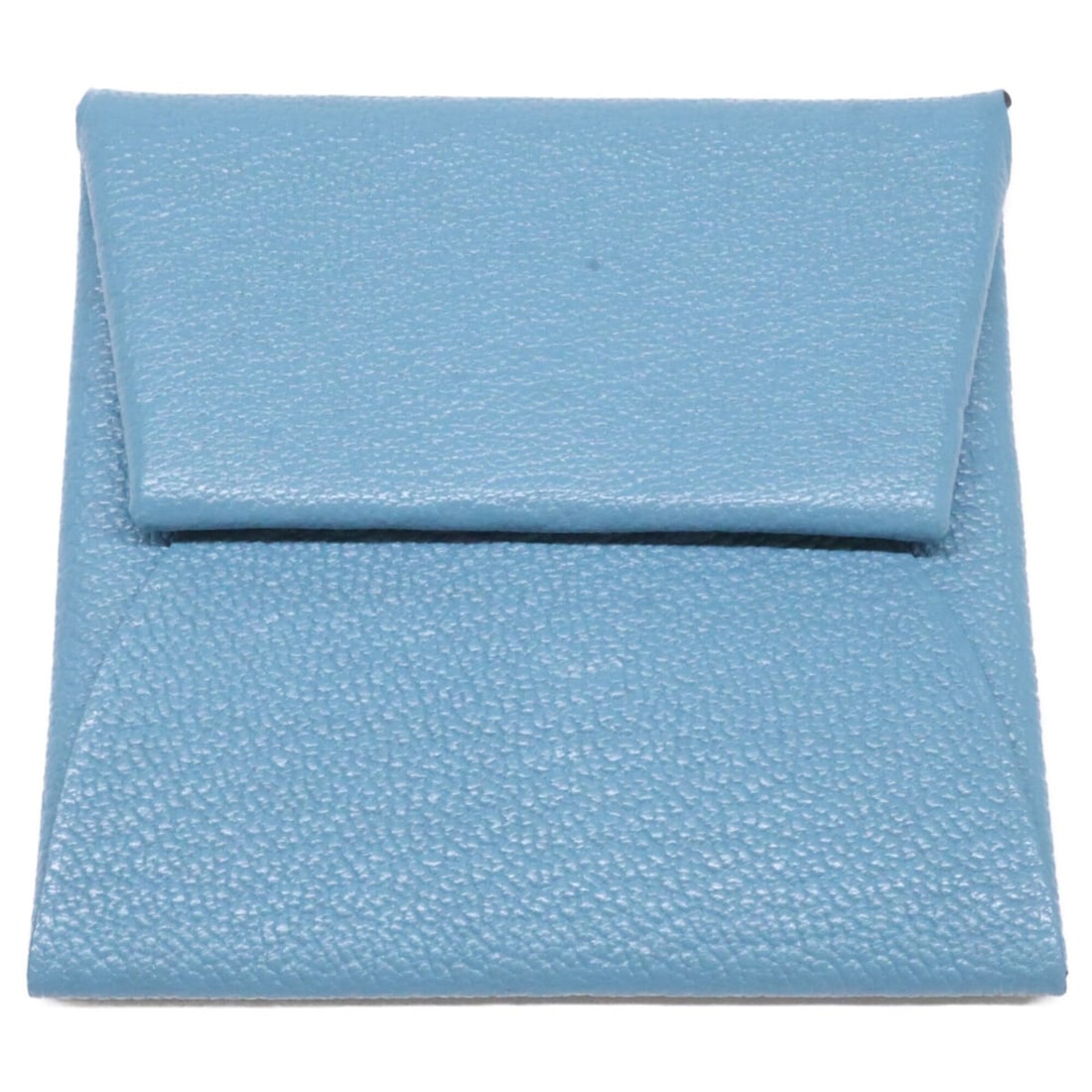 HERMES Bastia W-stamp Leather Wallet/Coin Case, Chevre Leather, Women's: --- Catalog ---Category: SizeSize (HxWxD): 8cm x 8.5cm x 1cm / 3.14'' x 3.34'' x 0.39''Category: DesignType: Coin purse/coin caseGender: WomenMaterial: Leather Category: GeneralBrand: Hermes--- Item L