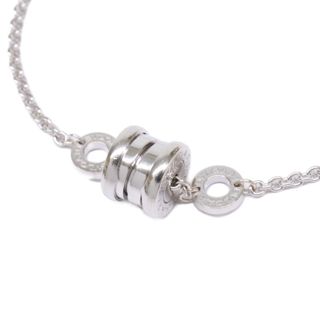 BVLGARI Bulgari Refurbished 750WG B-ZERO1 Element Bracelet White Gold Women's: --- Catalog ---Category: SizeLength: 19cm / 7.48''Category: DesignType: Charm braceletColor: White goldGender: WomenMaterial: White gold (18K)Category: GeneralBrand: Bvlgari--- Item List ---Section: C