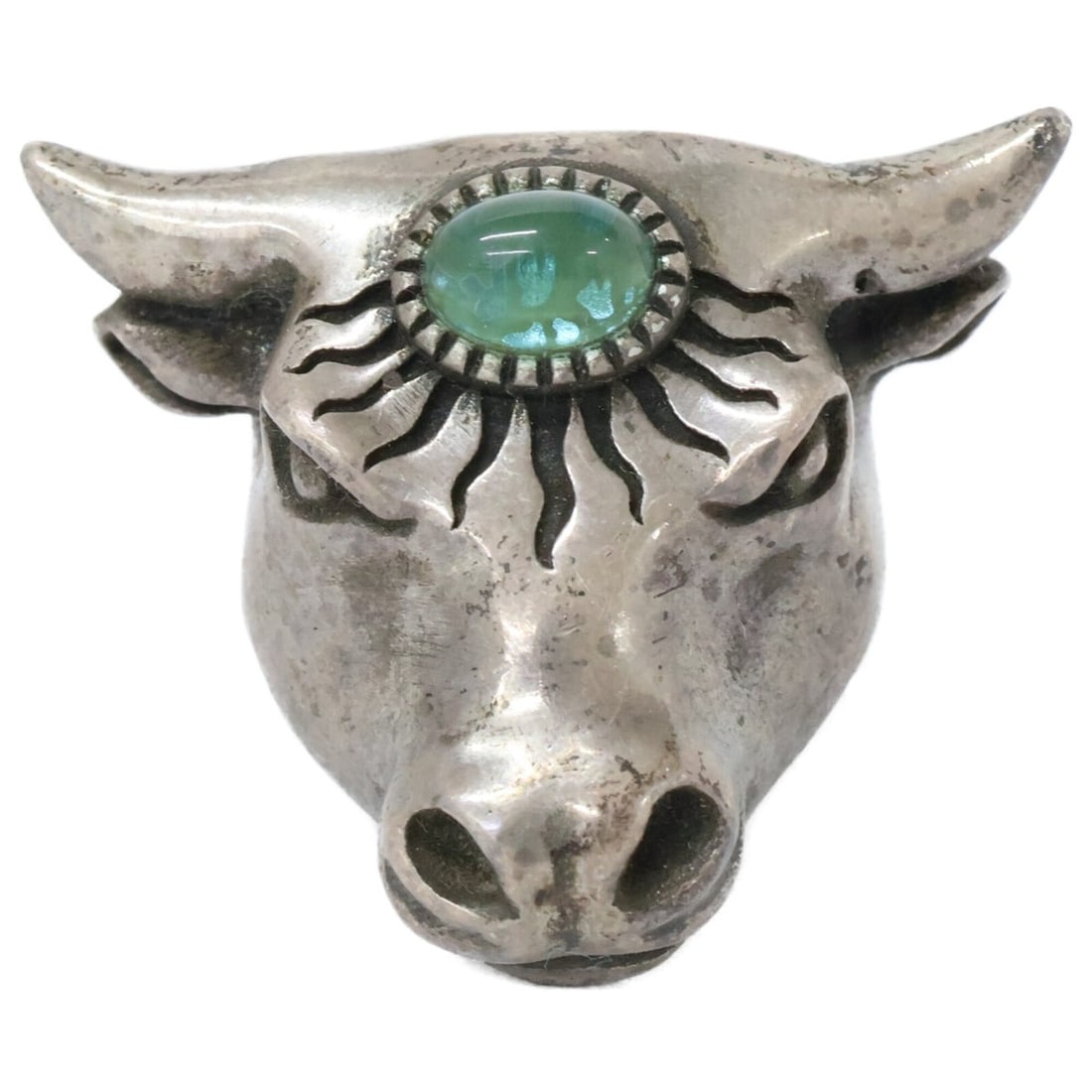 GUCCI SV925 Anger Forest Bullhead Ring, Silver, Women's: --- Catalog ---Category: SizeJP Size: 13US Size: 6.5Category: DesignType: Band ringColor: SilverGender: WomenMaterial: Silver 925Category: GeneralBrand: Gucci--- Item List ---Section: ConditionRanking