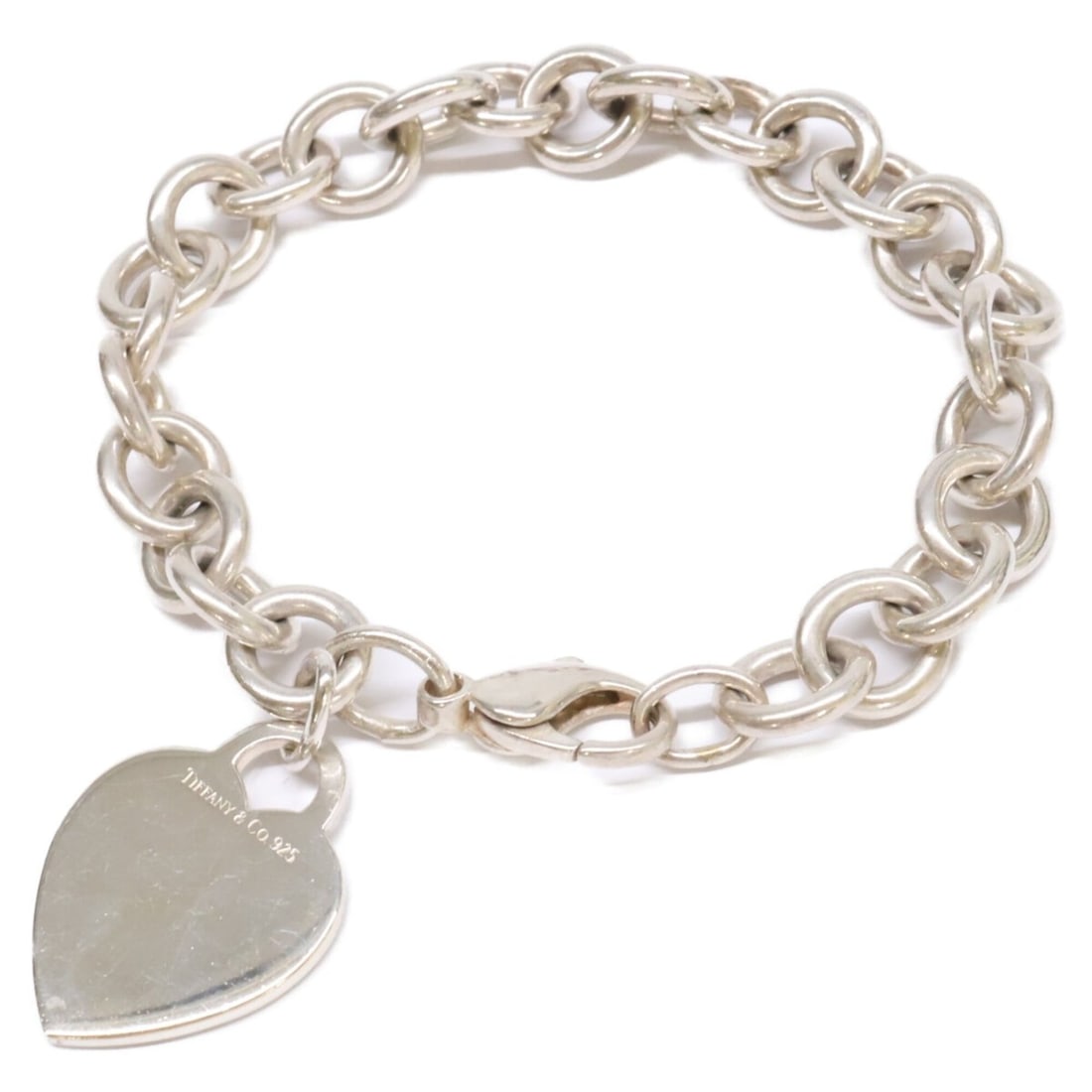TIFFANY&Co. Tiffany Return to Heart Bracelet, Silver, Women's: --- Catalog ---Category: SizeLength: 18.5cm / 7.28''Category: DesignType: Charm braceletColor: SilverGender: WomenMaterial: Silver 925Category: GeneralBrand: Tiffany--- Item List ---Section: Condition