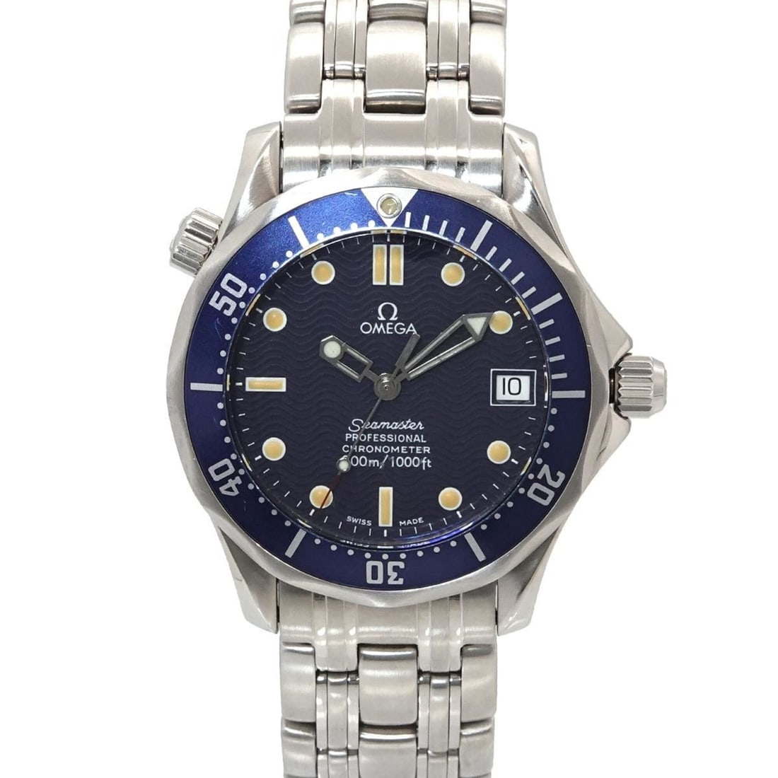 Omega Seamaster 300 Professional 2551 80 Boys' Watch, Date, Navy, Automatic Movement: --- Catalog ---Category: SizeWrist Size: 18cm / 7.08''Case Diameter: 36mm / 1.42''Category: DesignType: WristwatchGender: MenColor (Dial): NavyMaterial (Band): Stainless steelMaterial (Case): Stainles