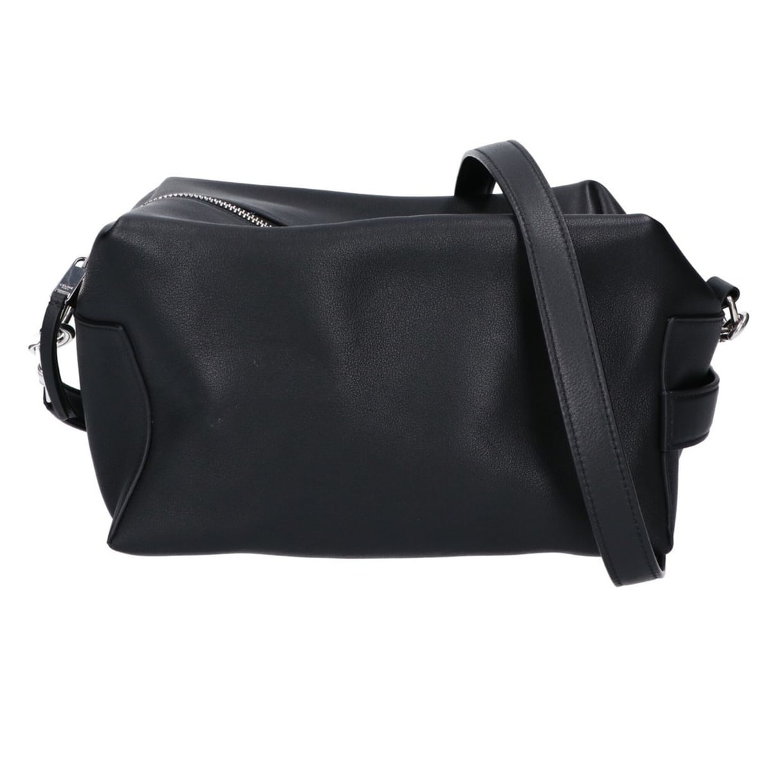 CELINE (Celine) Excellent Condition L10032M96 2025 Model Smooth Calfskin TAKE AWAY Messenger Bag: --- Catalog ---Category: SizeSize (HxWxD): 14.5cm x 24cm x 14.5cm / 5.7'' x 9.44'' x 5.7''Category: DesignType: Messenger bag, Shoulder bagColor: BlackGender: WomenMaterial: Leather Hardware Color: Si