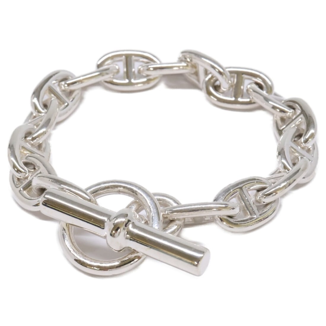 HERMES (Hermes) Refurbished Ag925 Chaine d'Ancre MM Bracelet, 16 links, Silver, Women's: --- Catalog ---Category: SizeLength: 21cm / 8.26''Category: DesignType: Charm braceletColor: SilverGender: WomenMaterial: Silver 925Category: GeneralBrand: Hermes--- Item List ---Section: ConditionRan