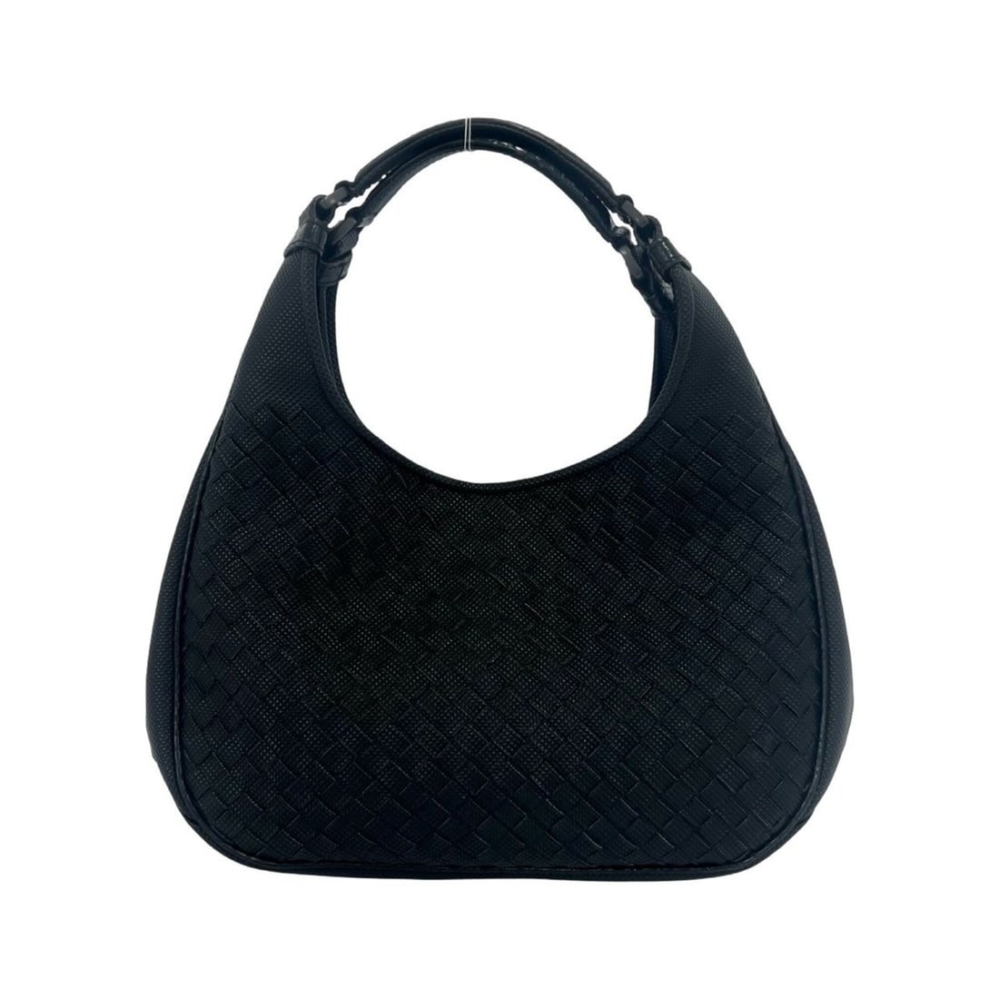 BOTTEGA VENETA Campana Leather Mini Tote Bag, Black, 34247: --- Catalog ---Category: SizeSize (HxWxD): 18cm x 26cm x 11.5cm / 7.08'' x 10.23'' x 4.52''Category: DesignType: Handbag, Tote bagColor: BlackGender: WomenMaterial: Leather , PVC Category: GeneralBran