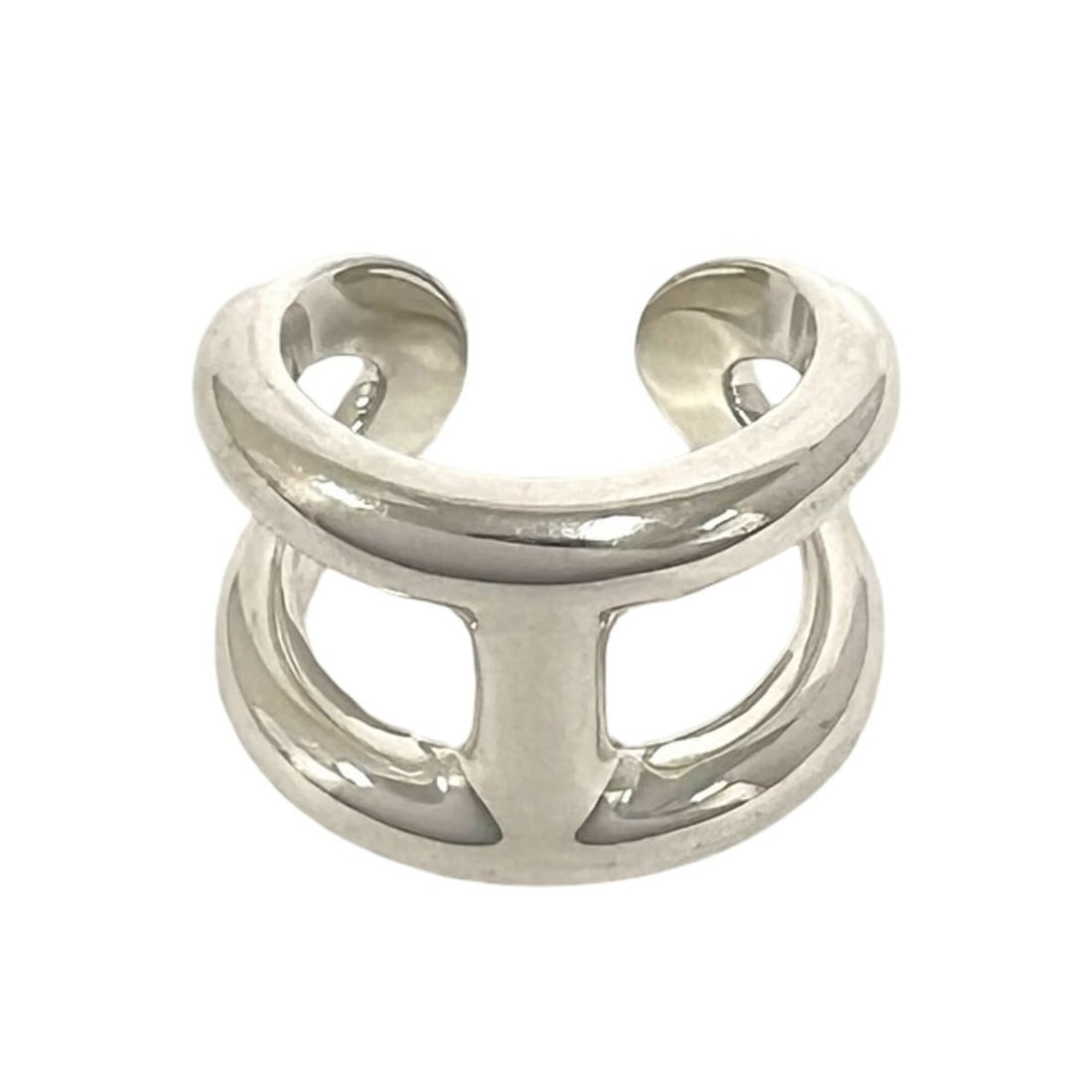 HERMES Osmos GM Ring, Sterling Silver 925, Accessory, 380-6 (1 of 14)