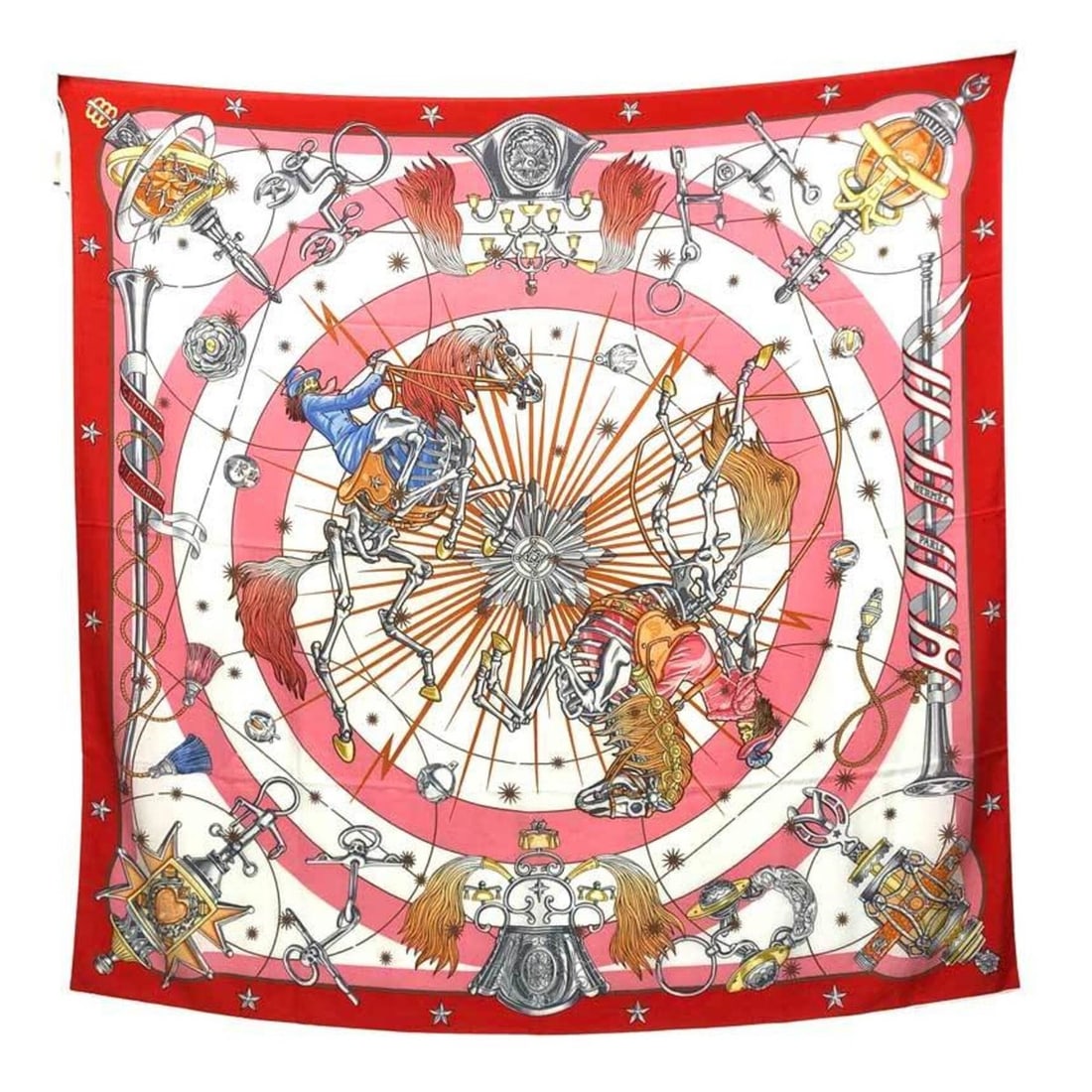 HERMES Carre Geant 140 CHORUS STELLARUM 243912S 09 Cashmere x Silk Stole Shawl SU/ROUGE/ROSE/MULTICO: --- Catalog ---Category: SizeSize (LxW): 1.38m x 1.38m / 54.33'' x 54.33''Category: DesignType: StoleColor: OrangeGender: WomenMaterial: Cashmere 70%, Silk 30%Category: GeneralBrand: HermesCountry of 
