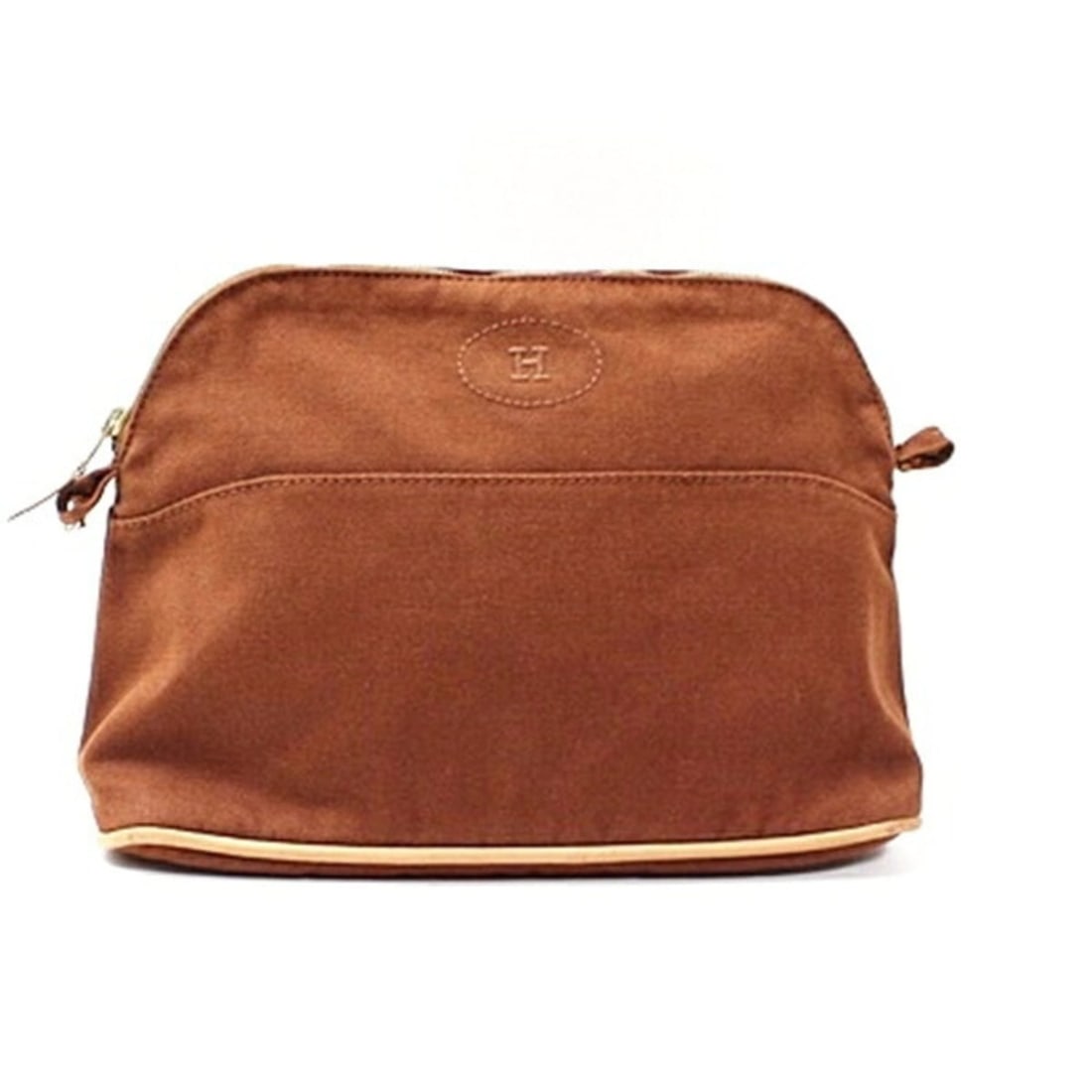 Hermes Polide Pouch MM 26cm Brown HERMES Women's (1 of 11)